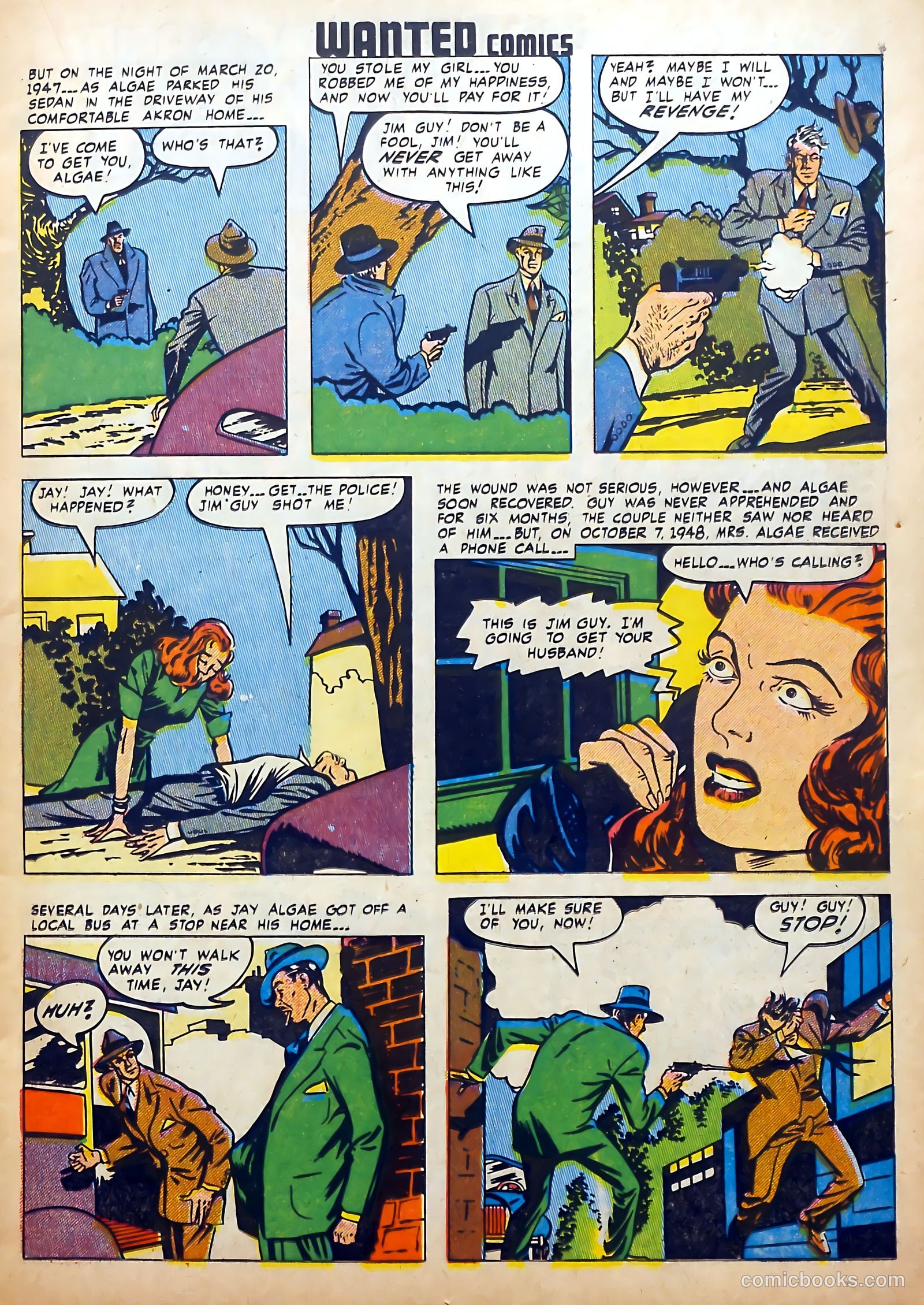 Wanted Comics #22 (1949) — page 17 of 52