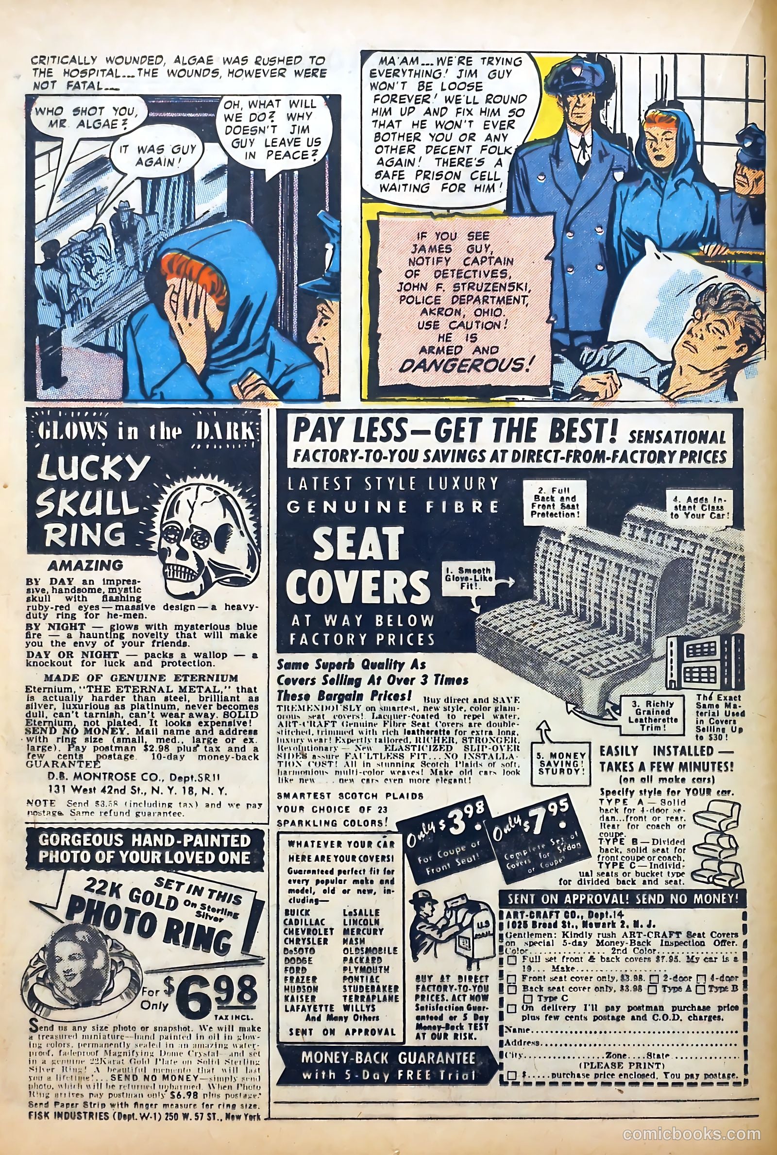 Wanted Comics #22 (1949) — page 18 of 52