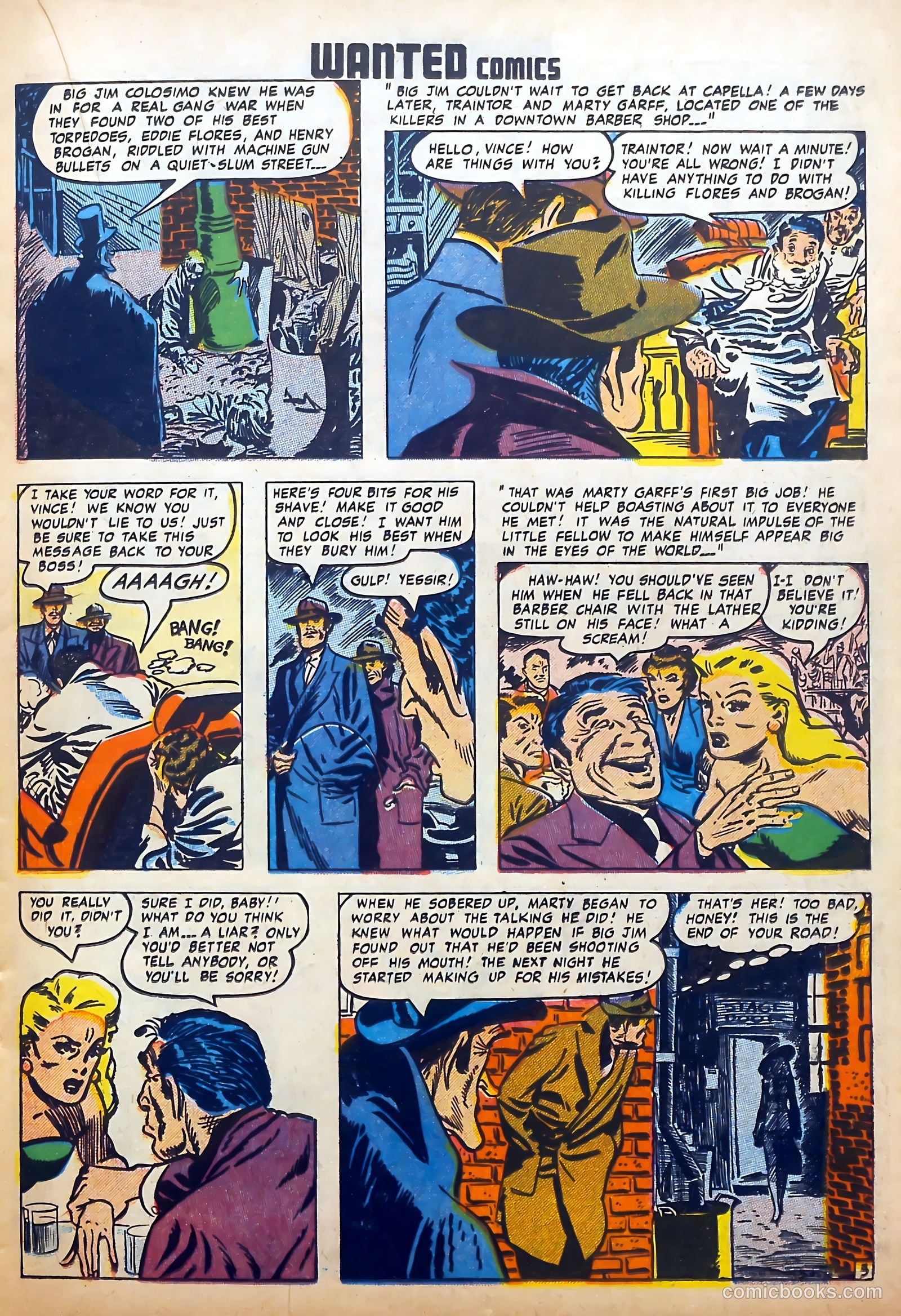 Wanted Comics #22 (1949) — page 23 of 52