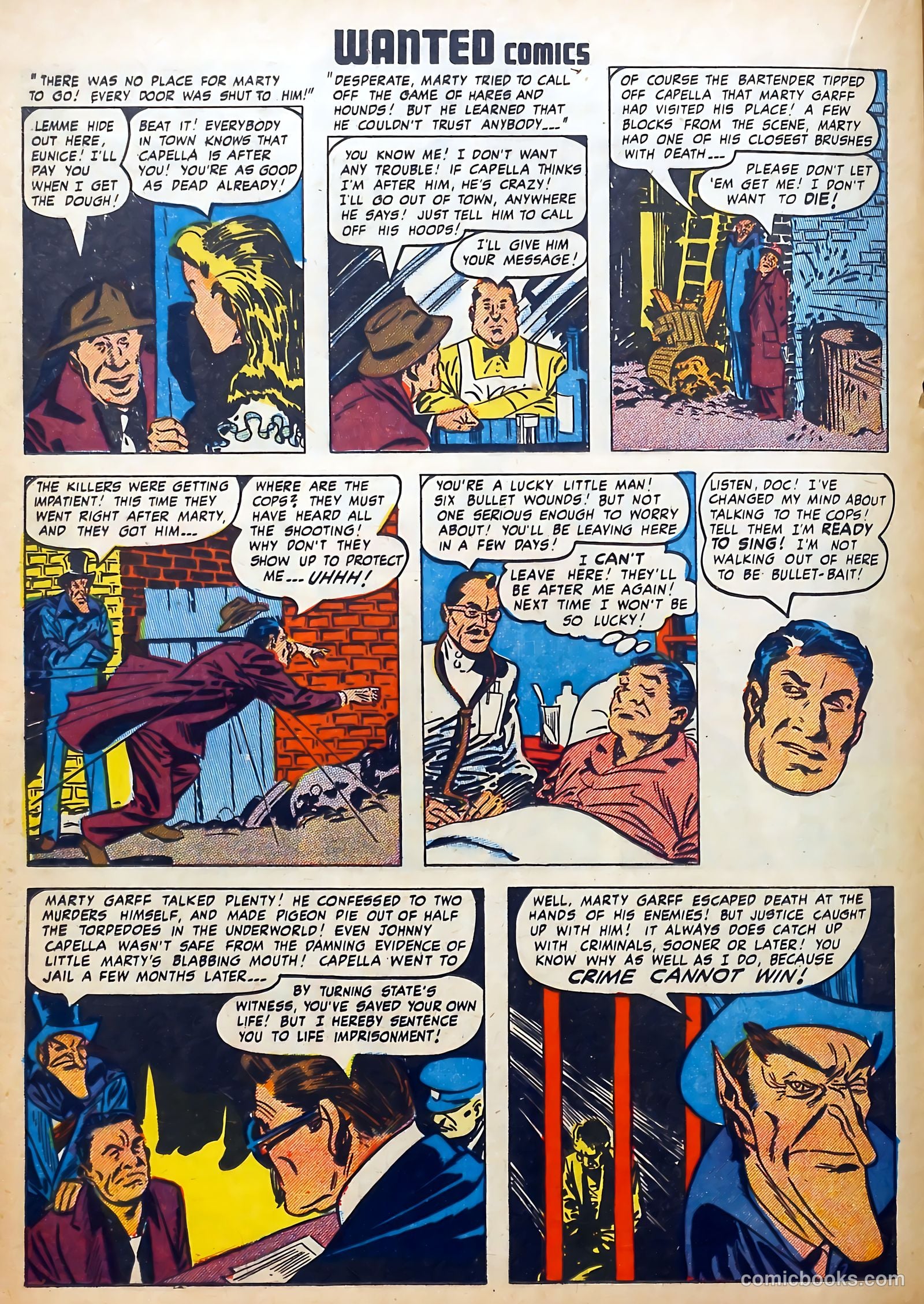 Wanted Comics #22 (1949) — page 28 of 52