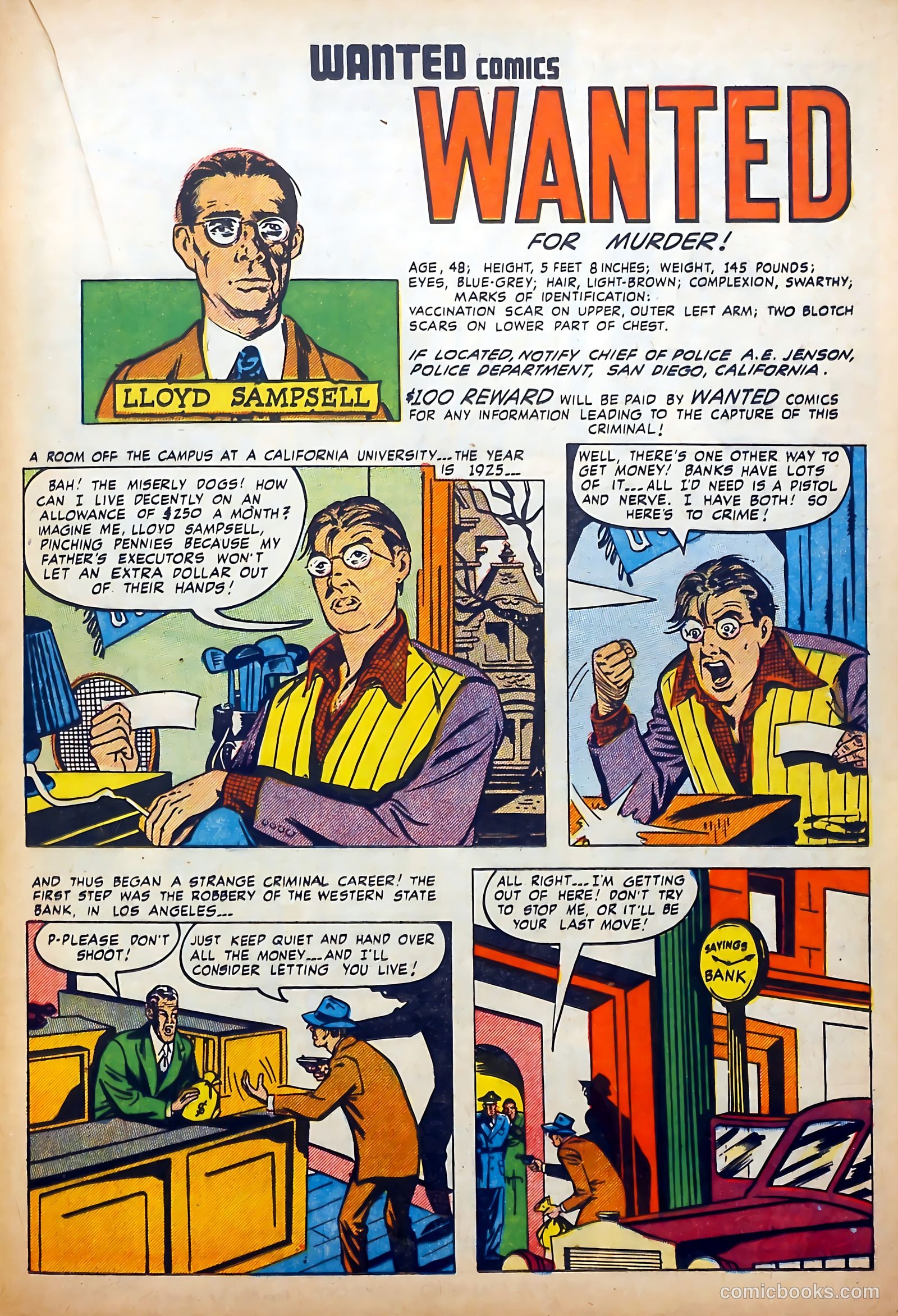 Wanted Comics #22 (1949) — page 31 of 52