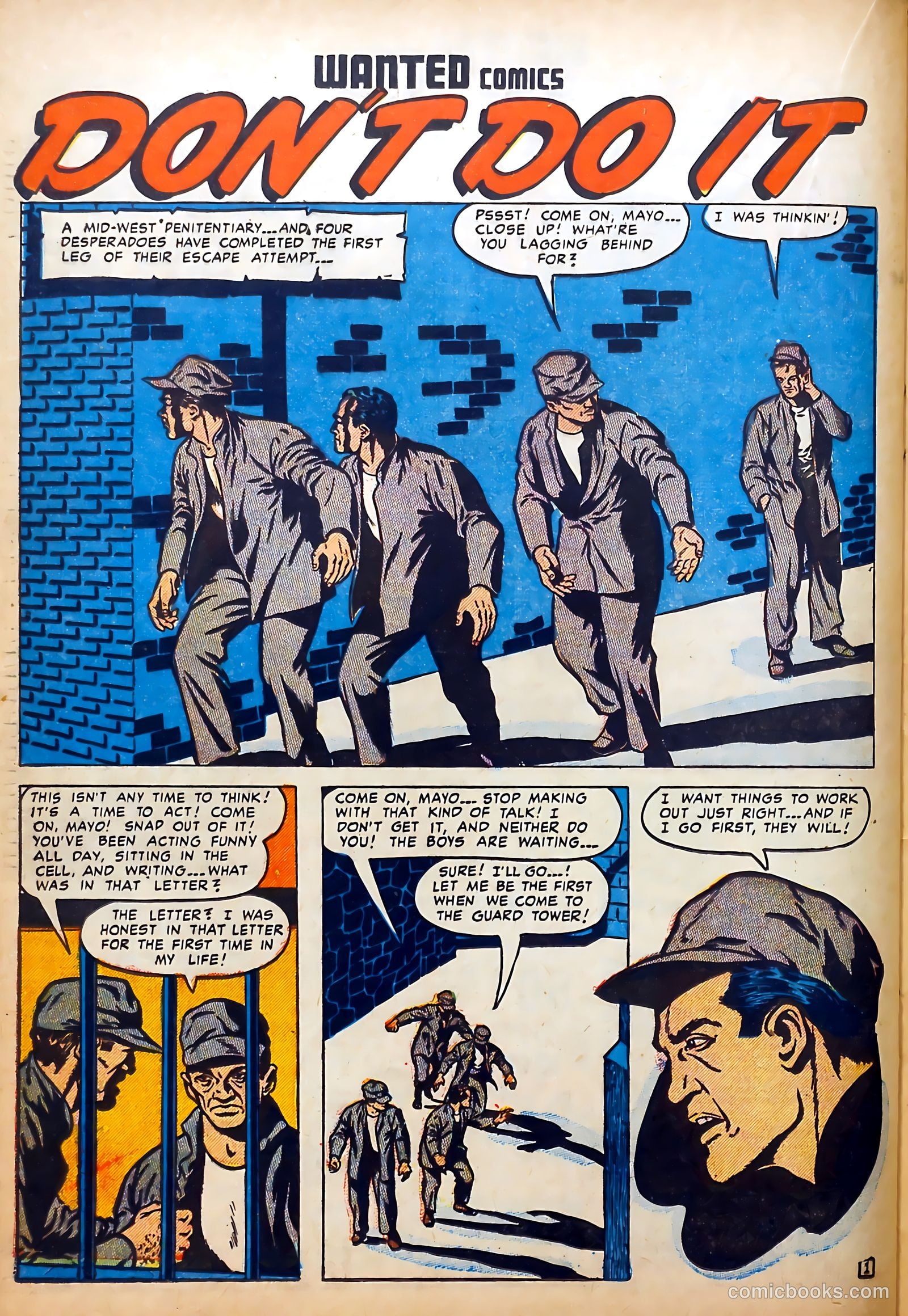 Wanted Comics #22 (1949) — page 34 of 52