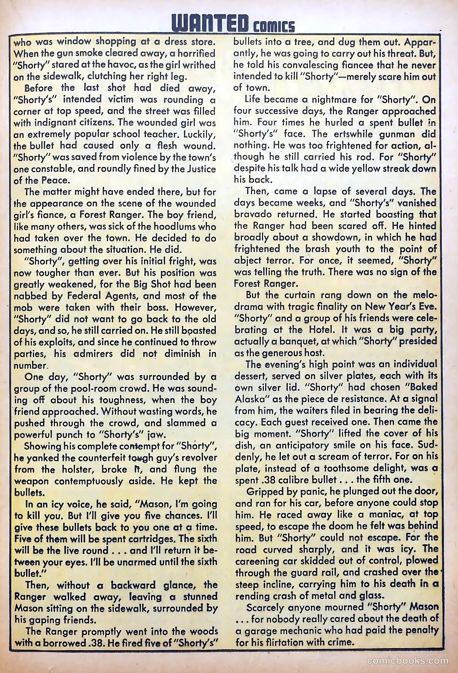 Wanted Comics #22 (1949) — page 37 of 52