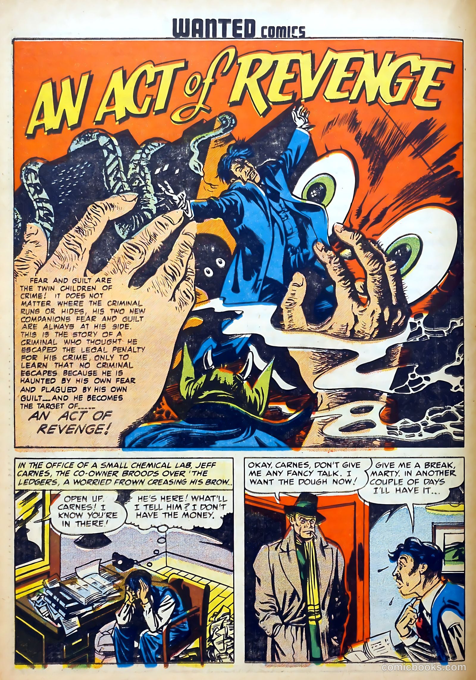 Wanted Comics #22 (1949) — page 38 of 52