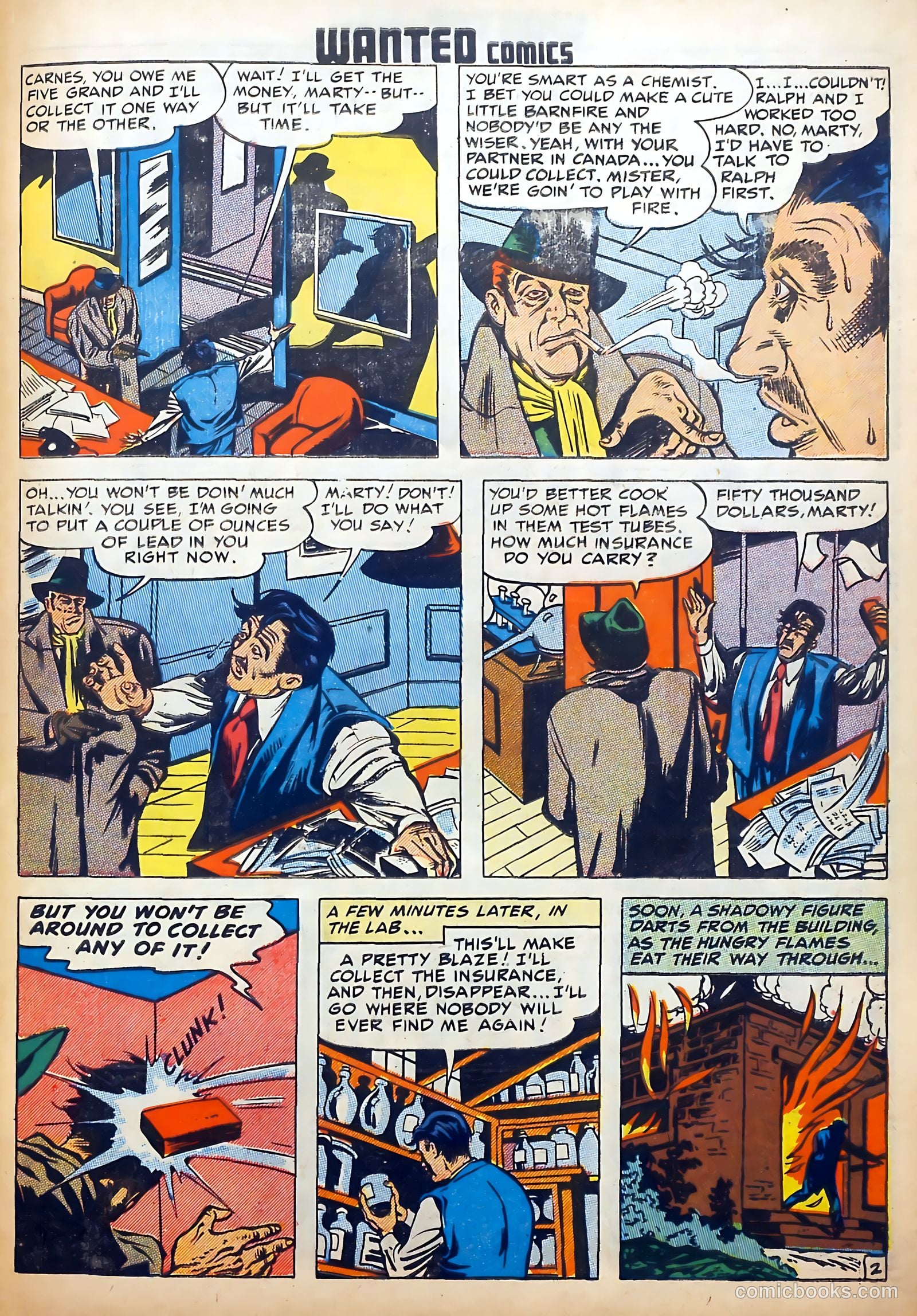 Wanted Comics #22 (1949) — page 39 of 52