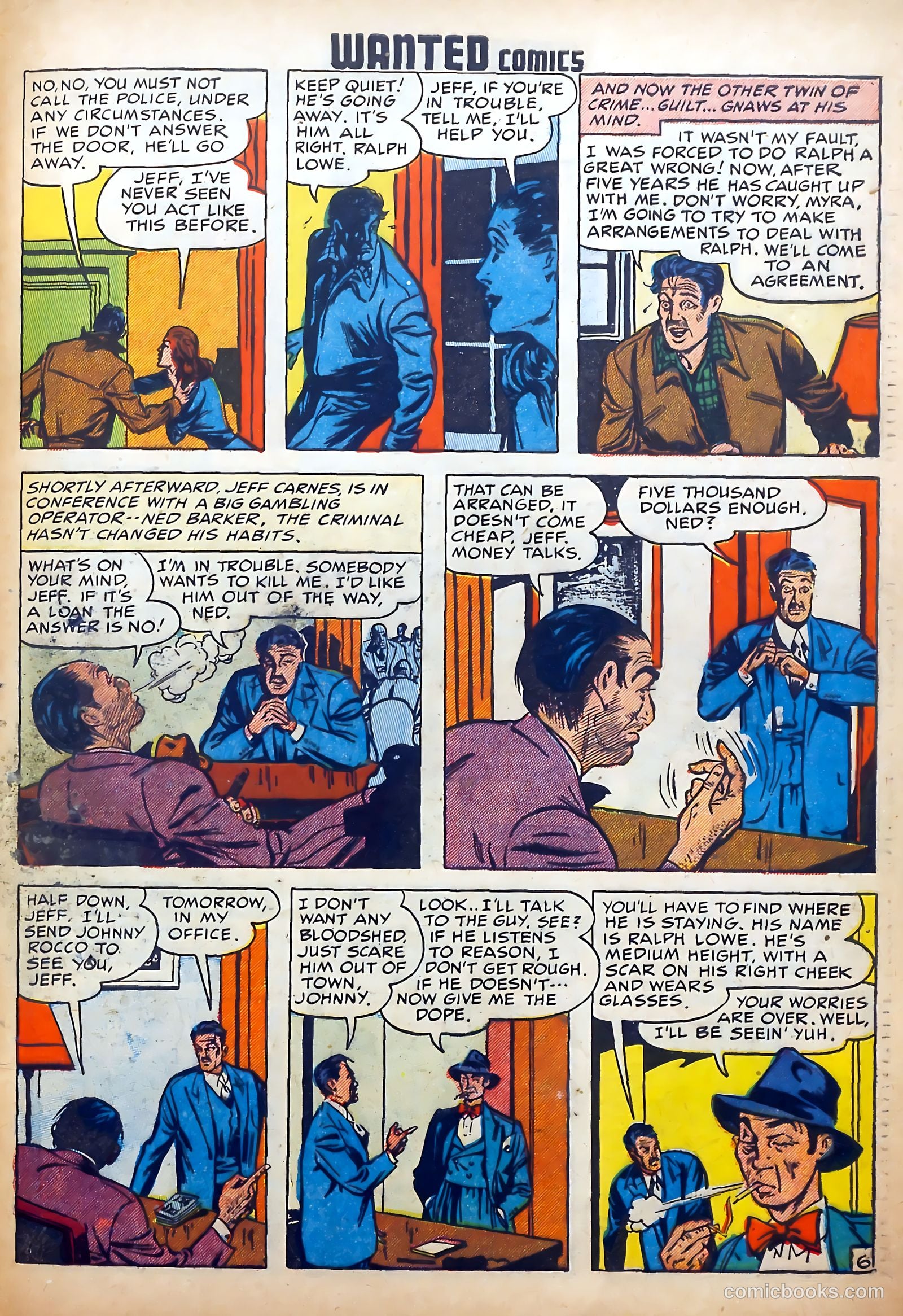 Wanted Comics #22 (1949) — page 43 of 52