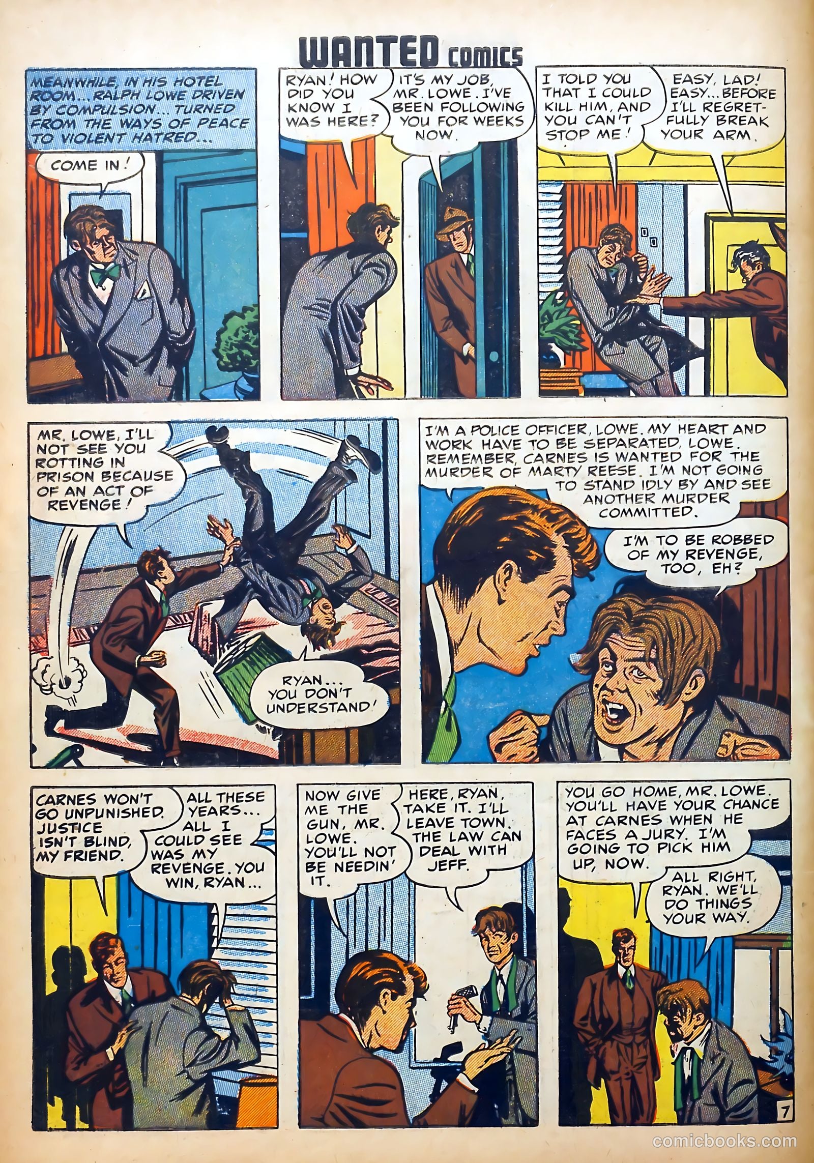 Wanted Comics #22 (1949) — page 44 of 52
