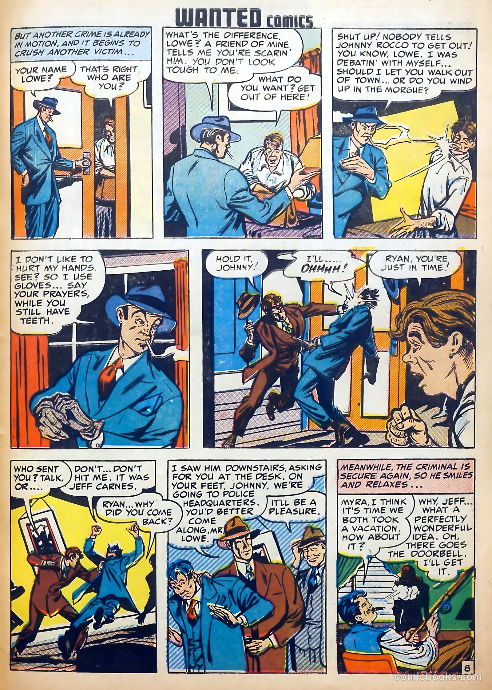 Wanted Comics #22 (1949) — page 45 of 52