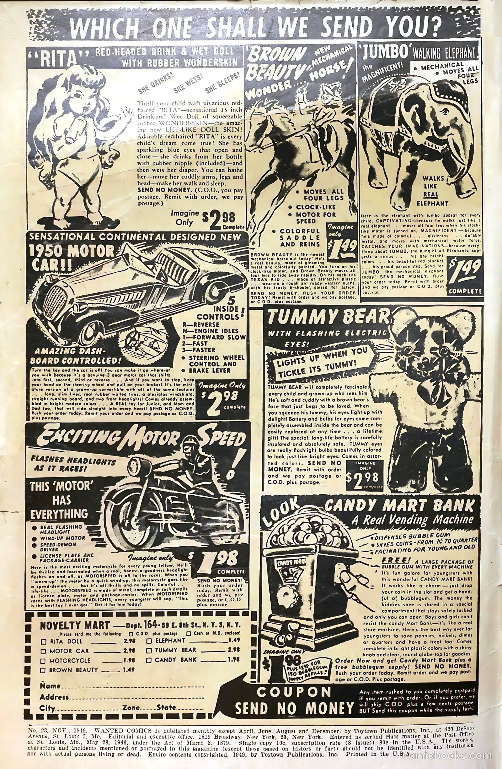 Wanted Comics #23 (1949) — page 2 of 52