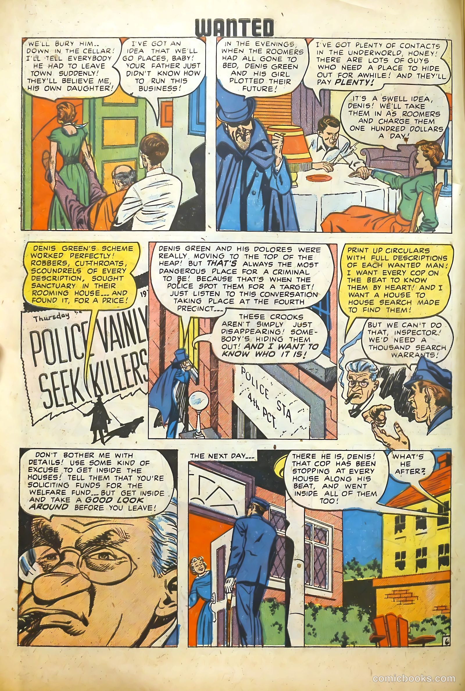 Wanted Comics #23 (1949) — page 8 of 52