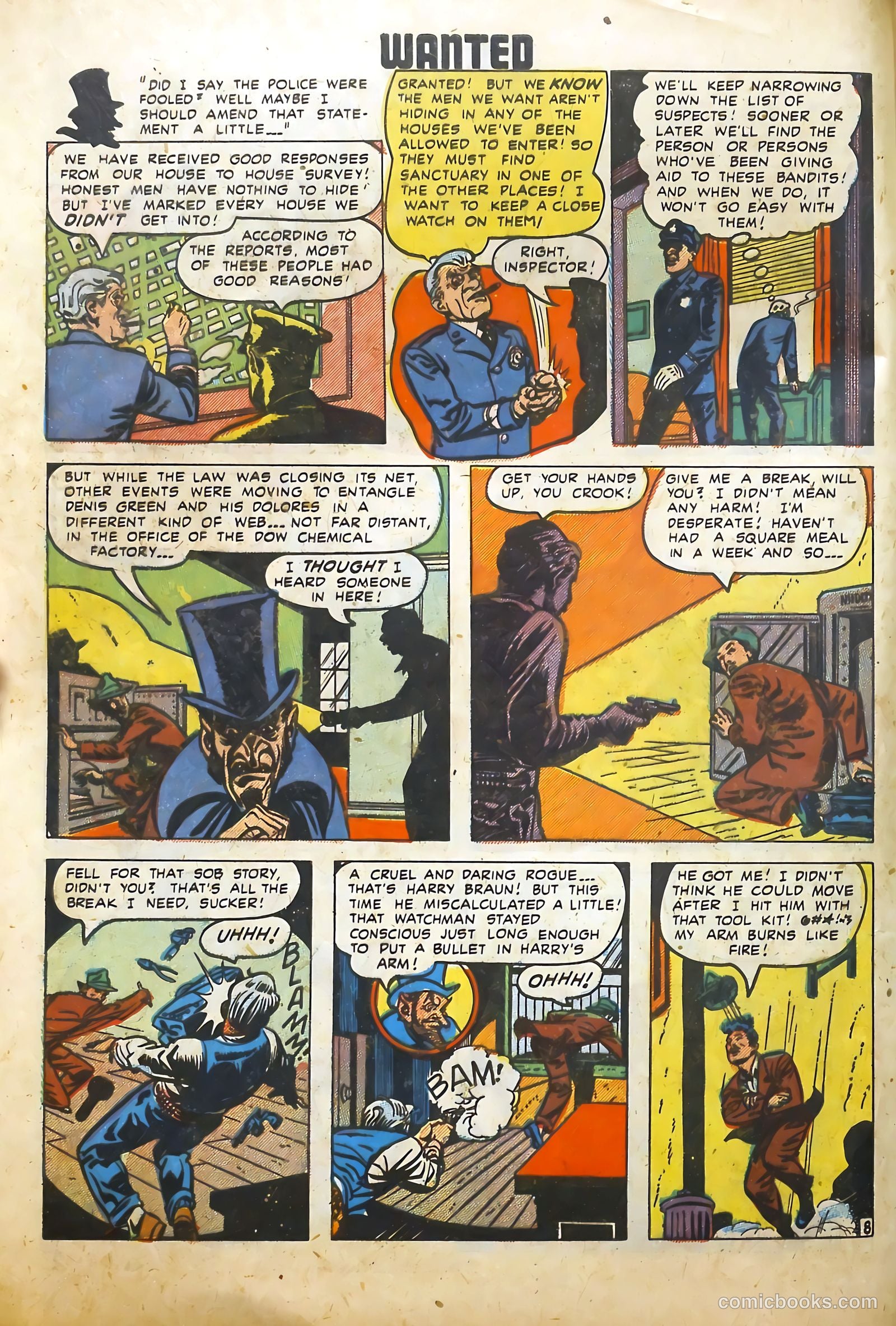 Wanted Comics #23 (1949) — page 10 of 52