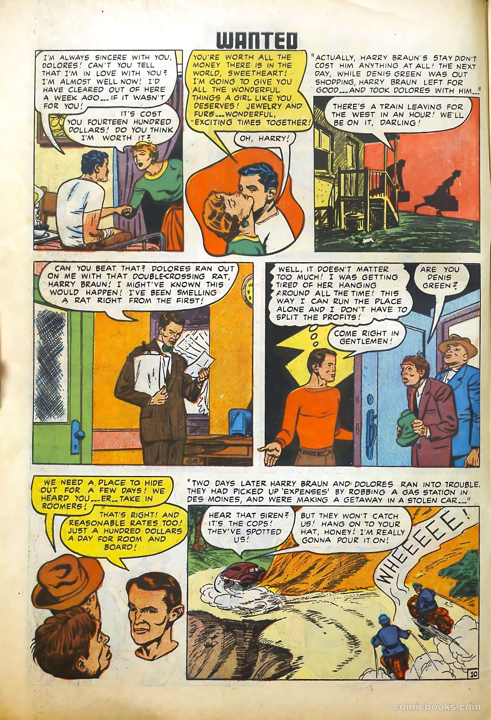Wanted Comics #23 (1949) — page 12 of 52
