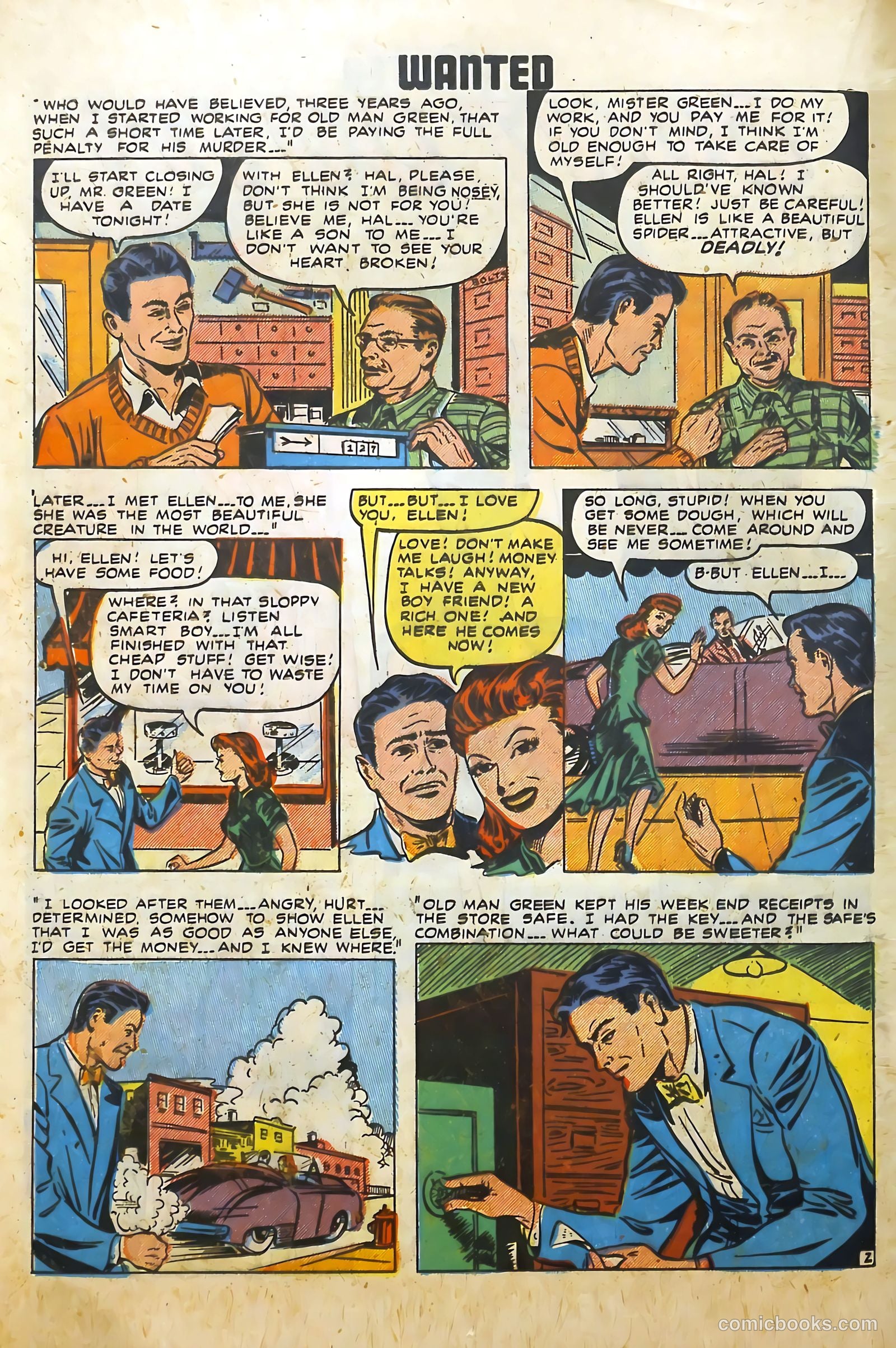 Wanted Comics #23 (1949) — page 16 of 52