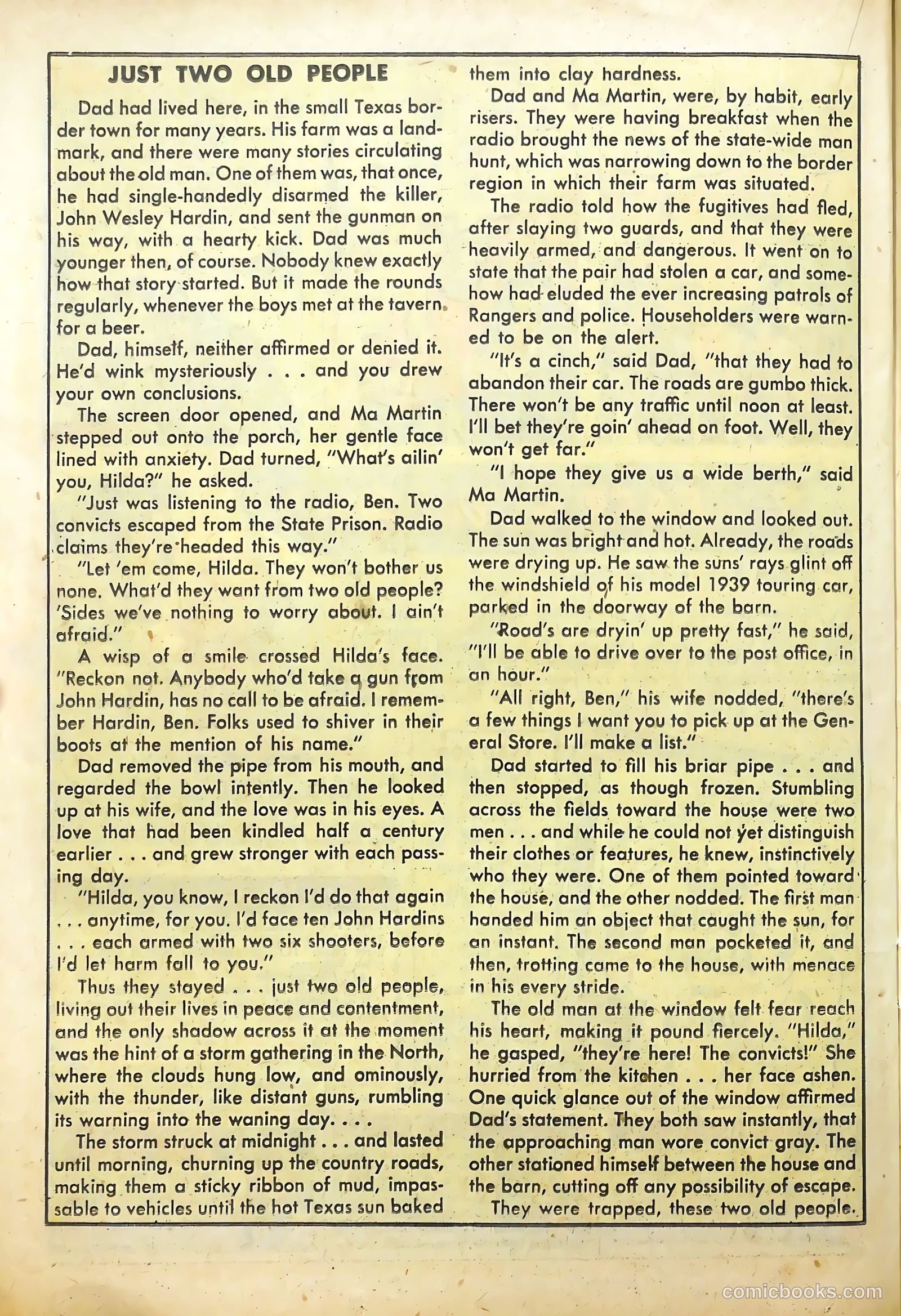 Wanted Comics #23 (1949) — page 32 of 52