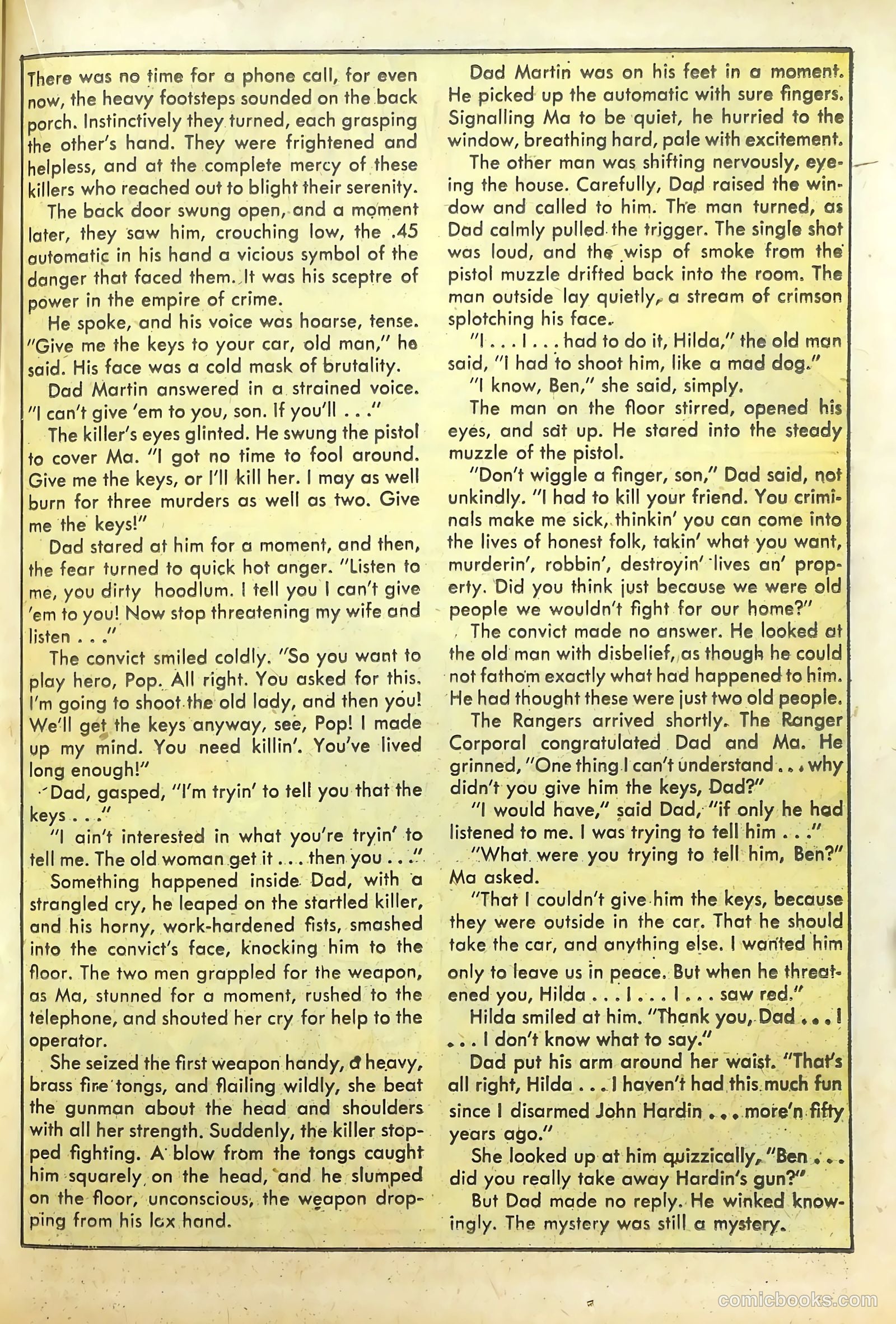 Wanted Comics #23 (1949) — page 33 of 52