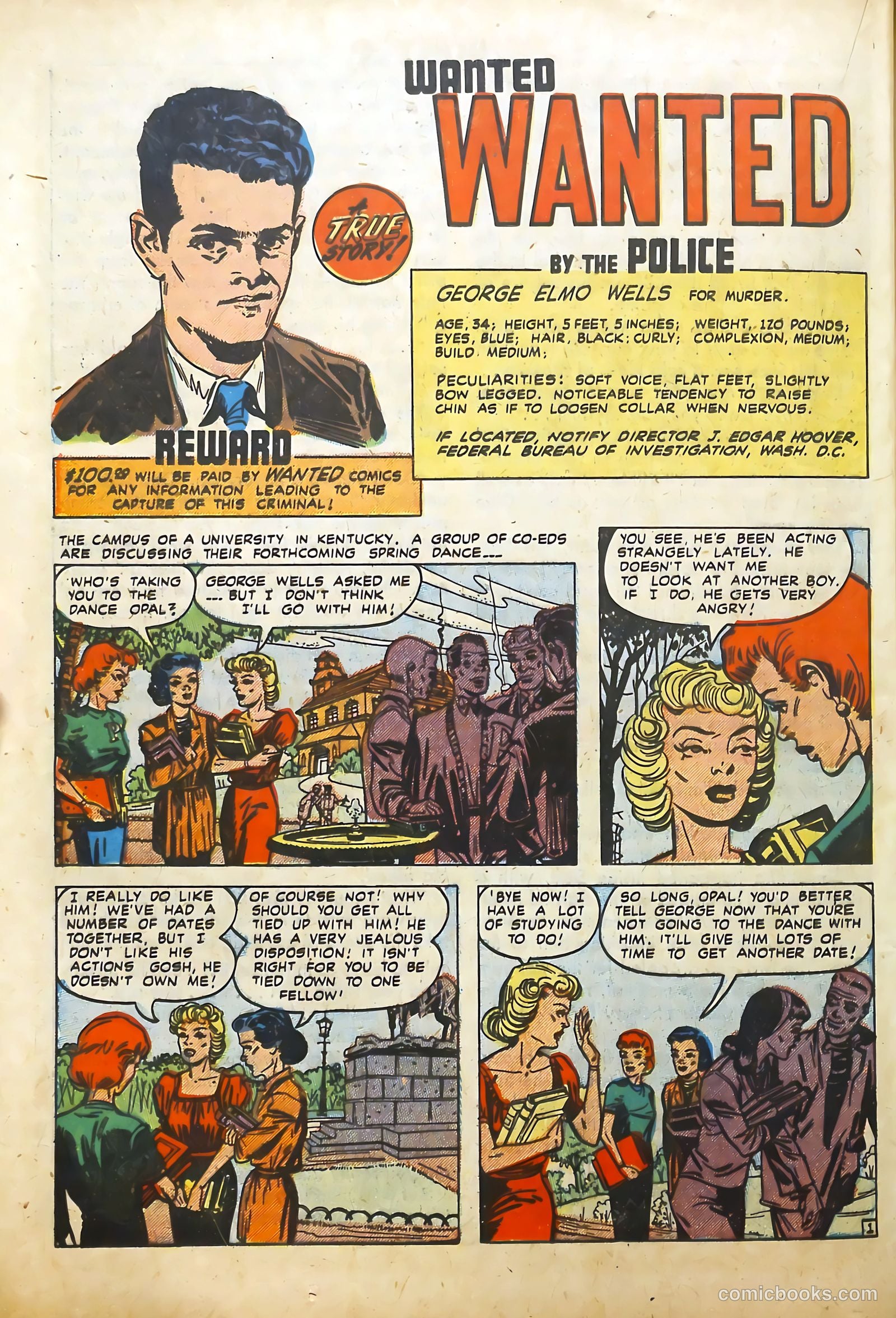 Wanted Comics #23 (1949) — page 34 of 52