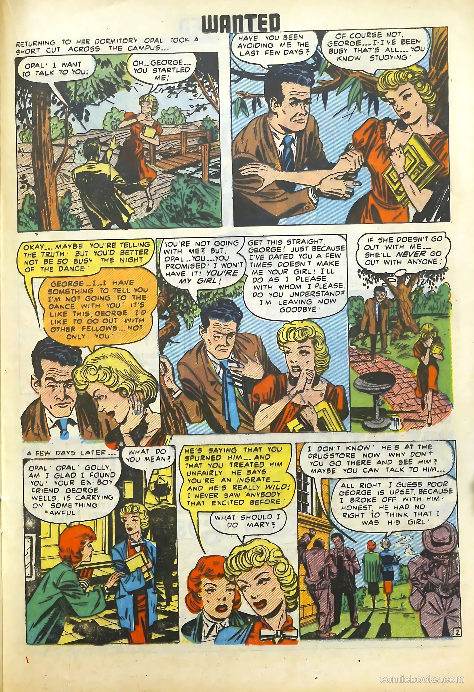 Wanted Comics #23 (1949) — page 35 of 52
