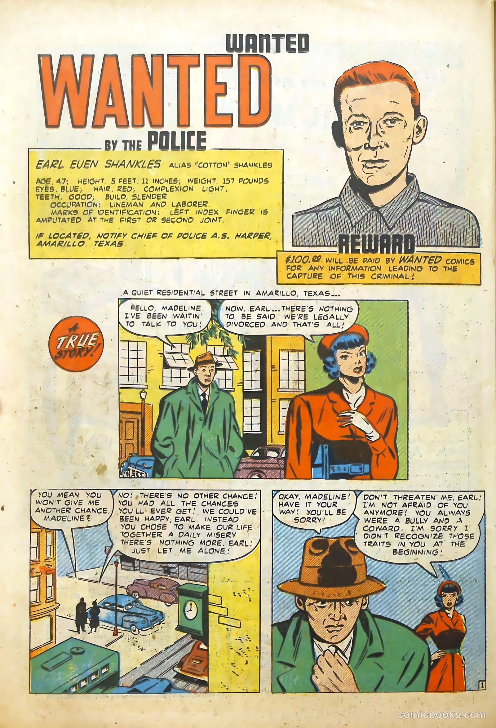 Wanted Comics #23 (1949) — page 38 of 52