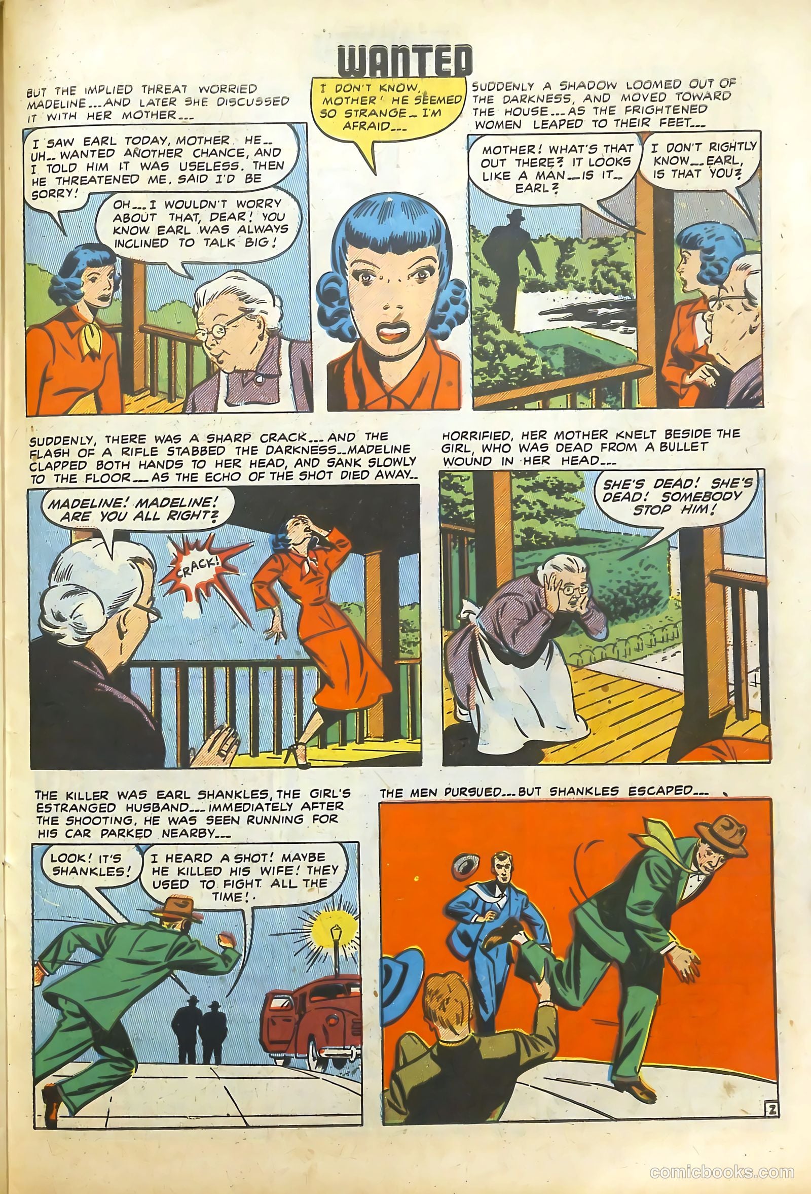 Wanted Comics #23 (1949) — page 39 of 52