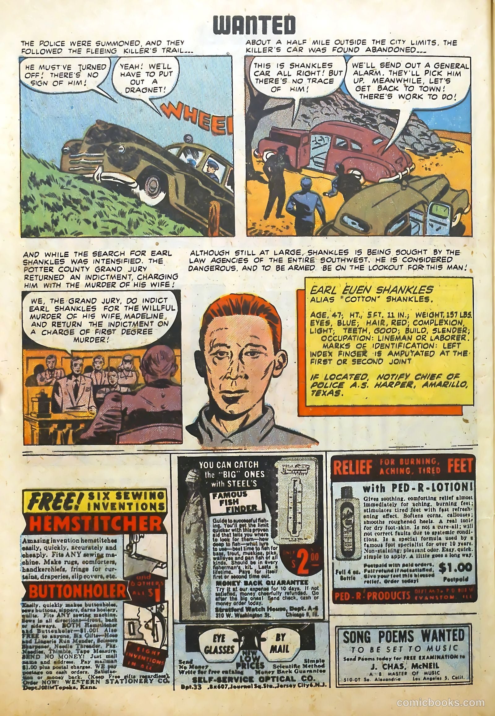 Wanted Comics #23 (1949) — page 40 of 52