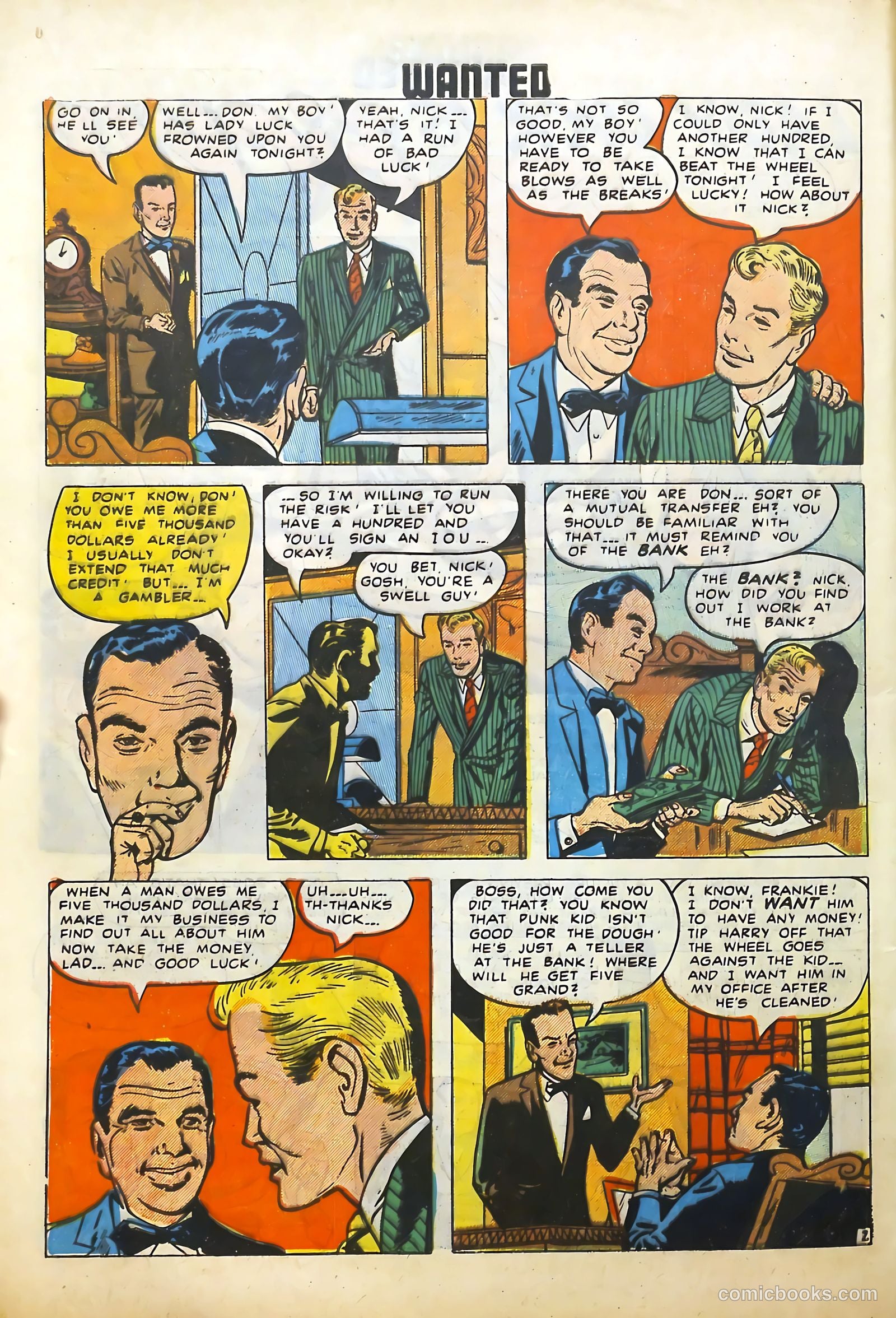 Wanted Comics #23 (1949) — page 42 of 52