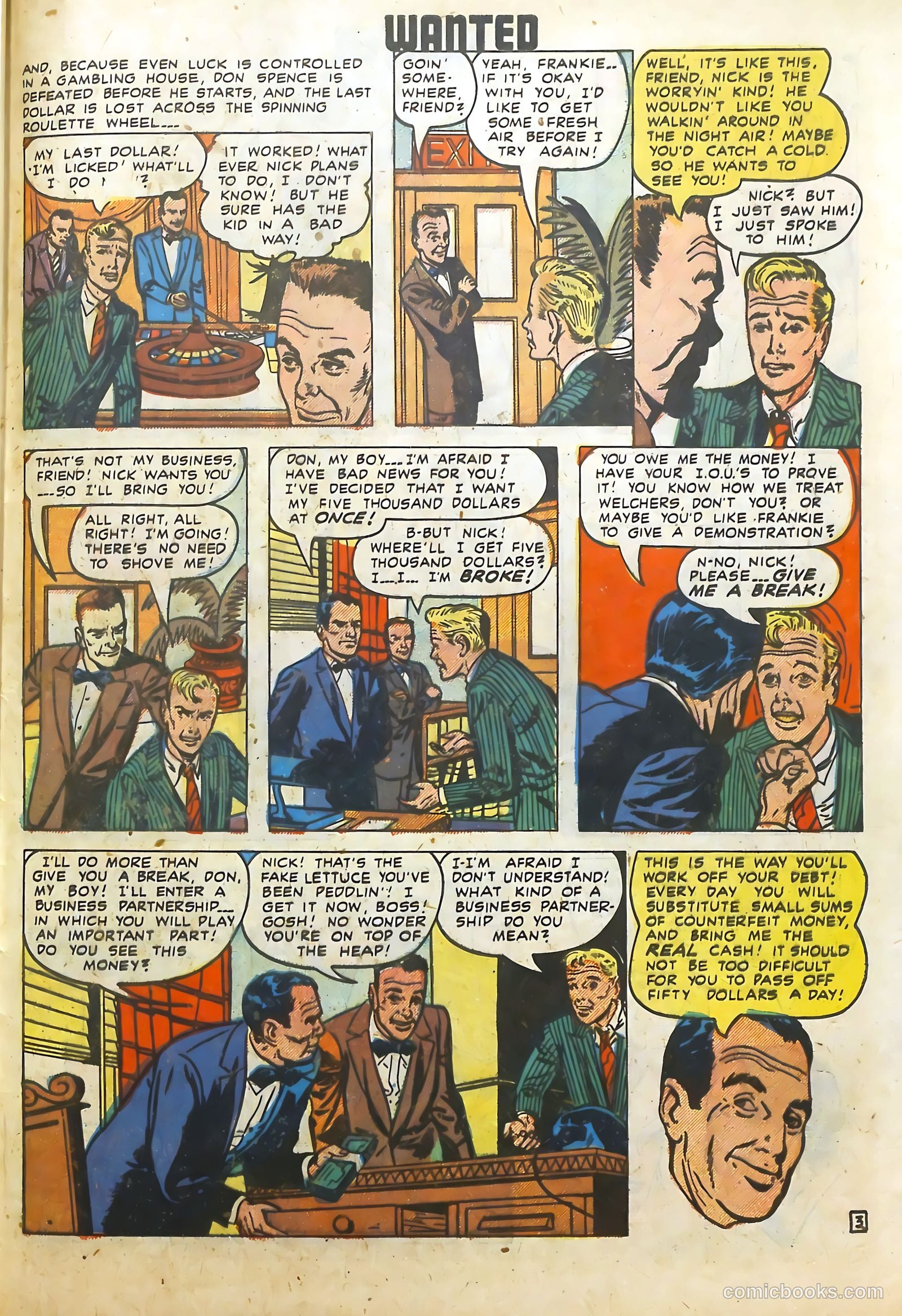 Wanted Comics #23 (1949) — page 43 of 52