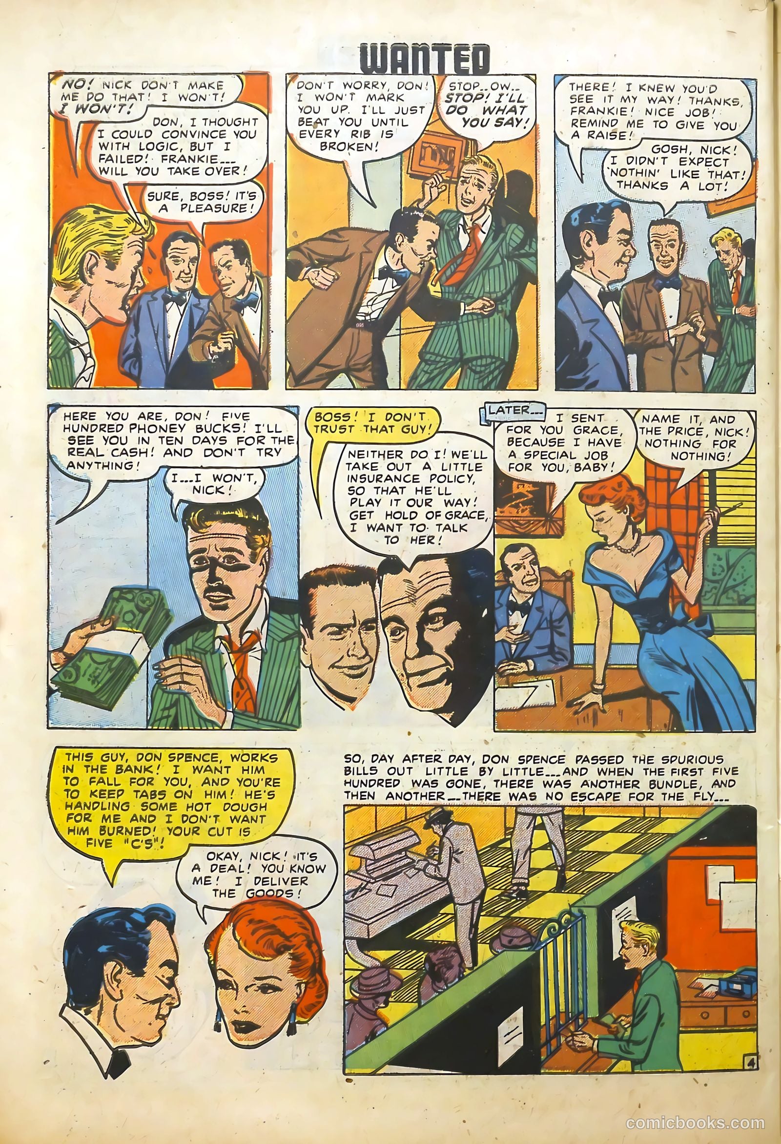 Wanted Comics #23 (1949) — page 44 of 52