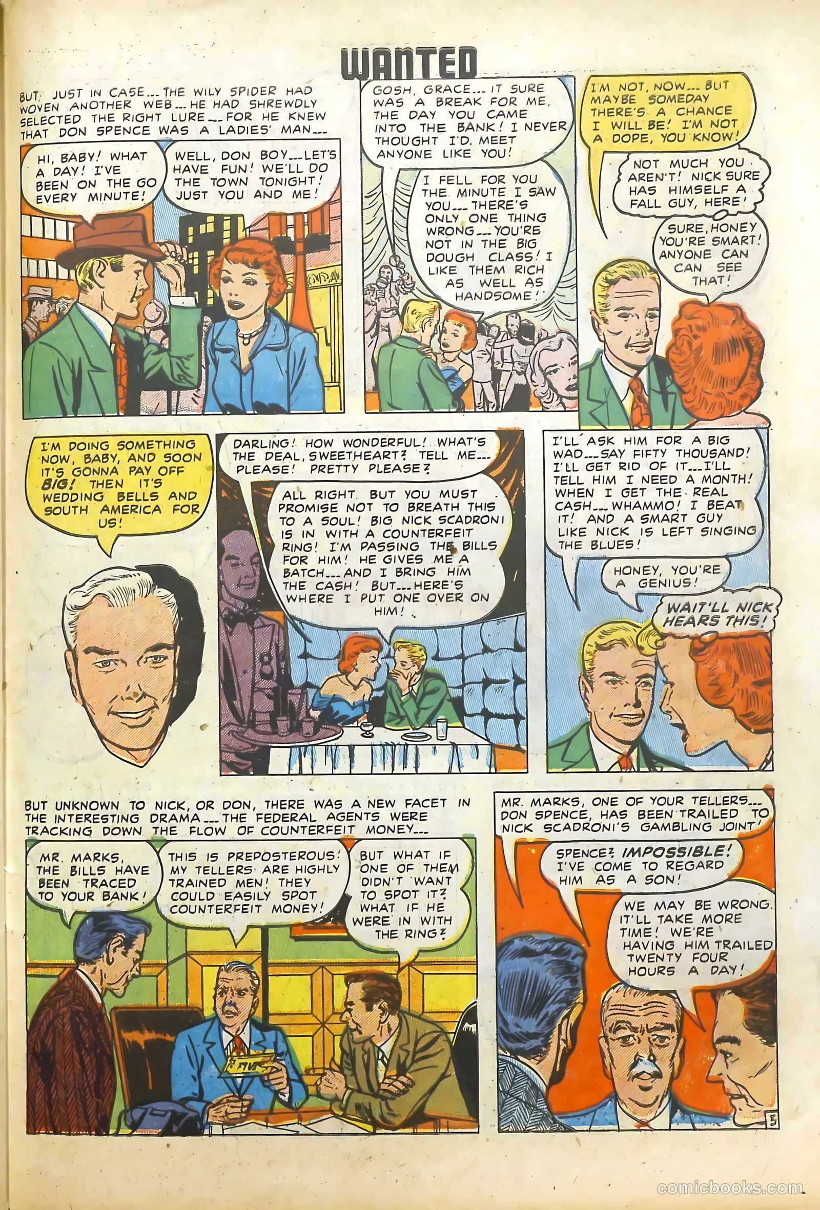 Wanted Comics #23 (1949) — page 45 of 52