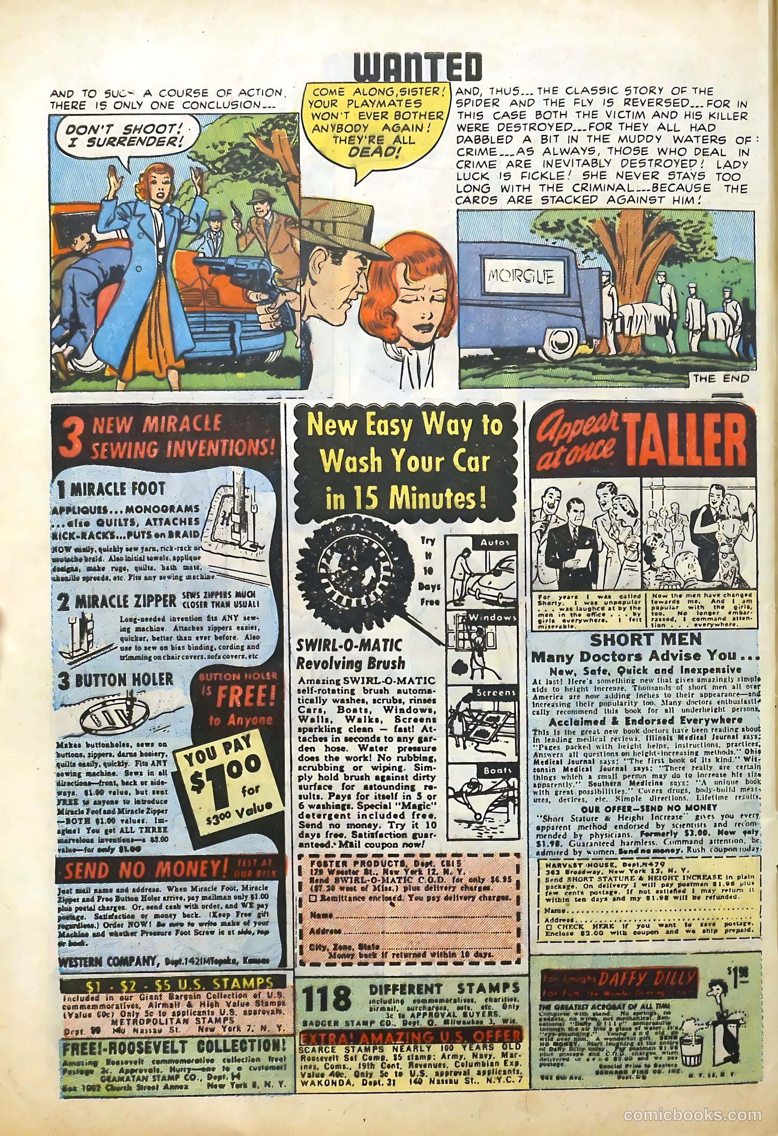 Wanted Comics #23 (1949) — page 48 of 52