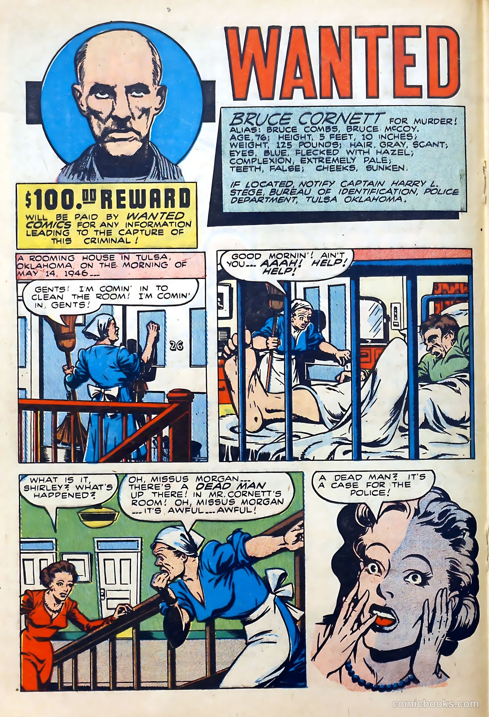 Wanted Comics #24 (1950) — page 26 of 52