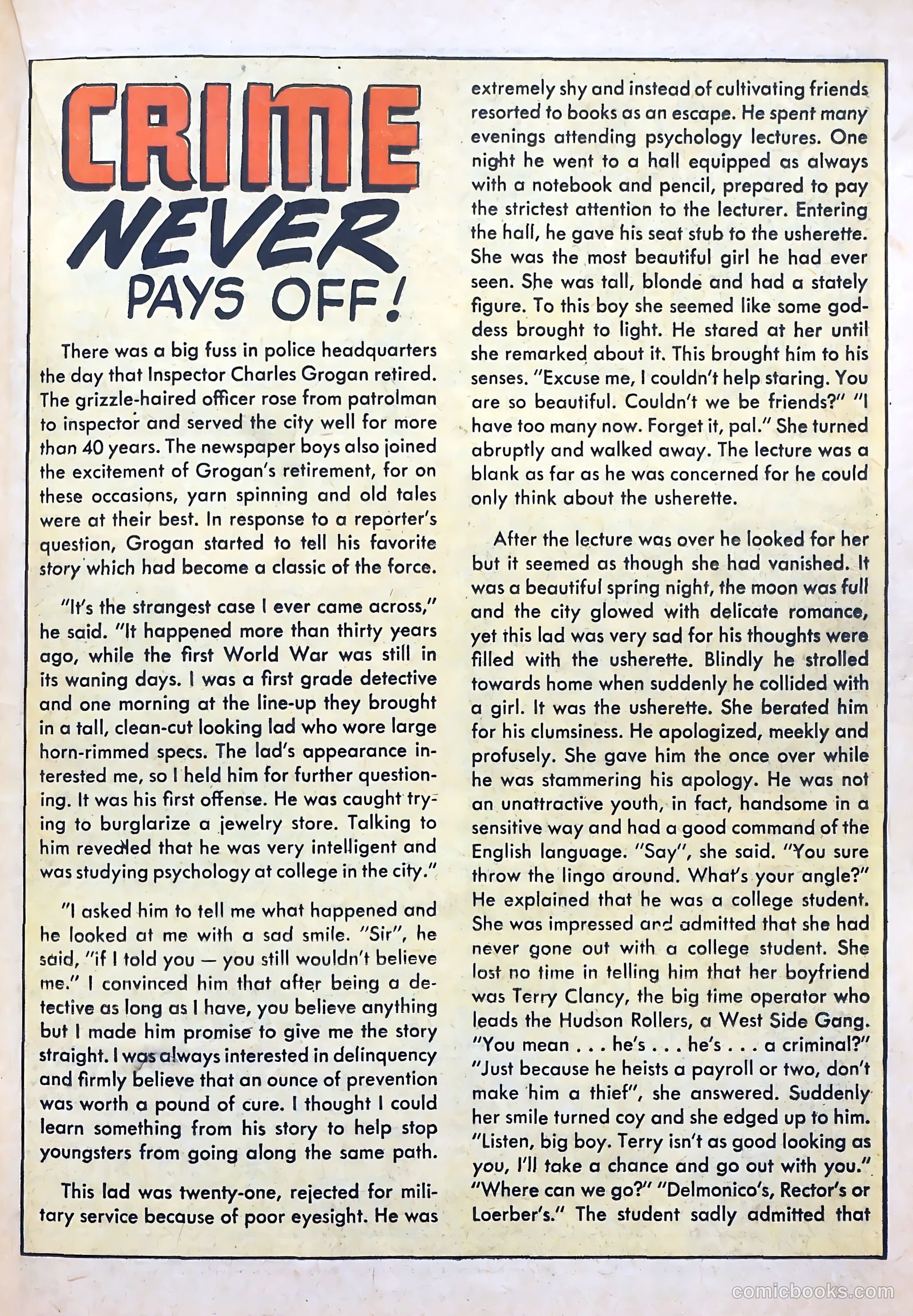 Wanted Comics #24 (1950) — page 35 of 52