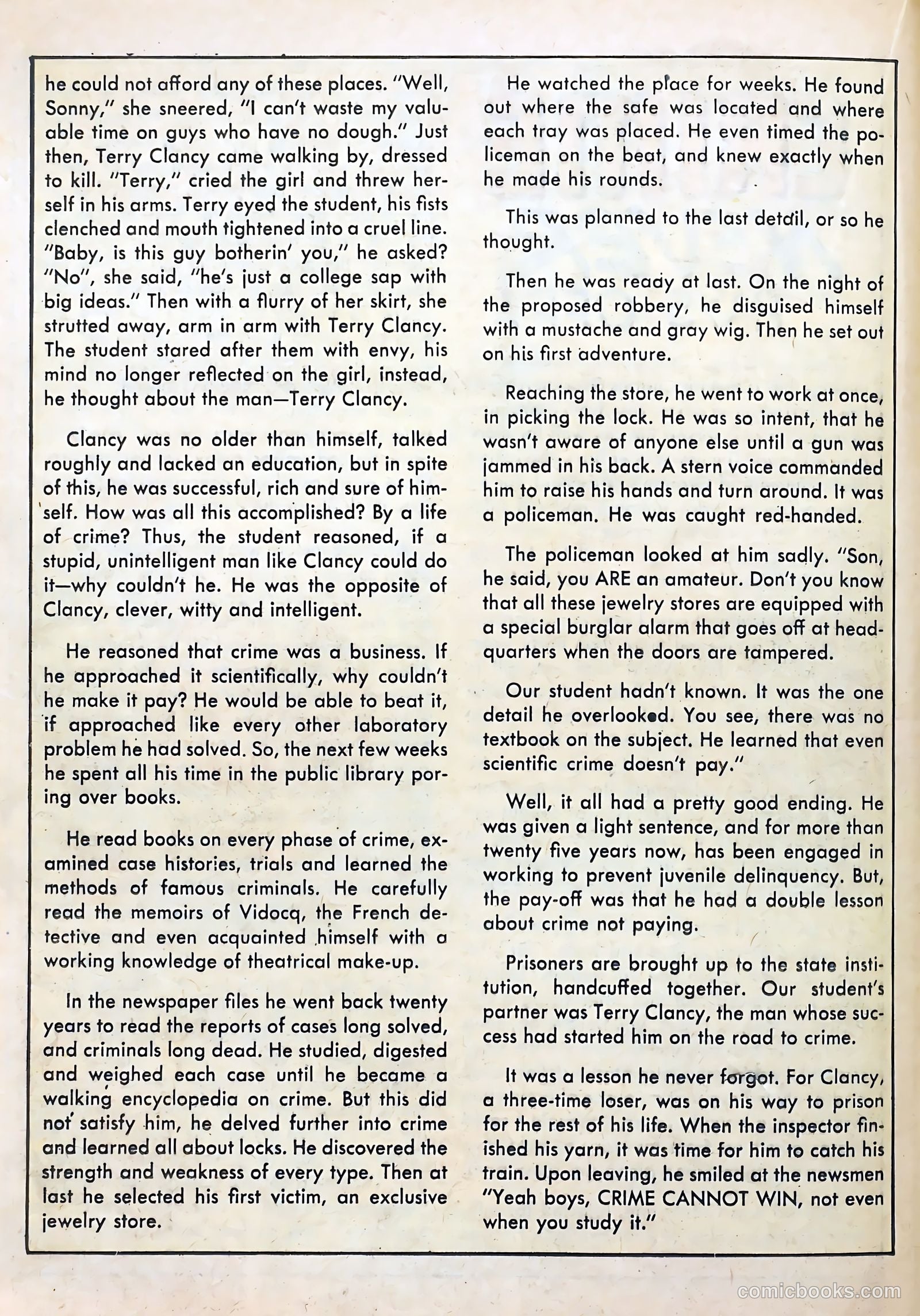 Wanted Comics #24 (1950) — page 36 of 52