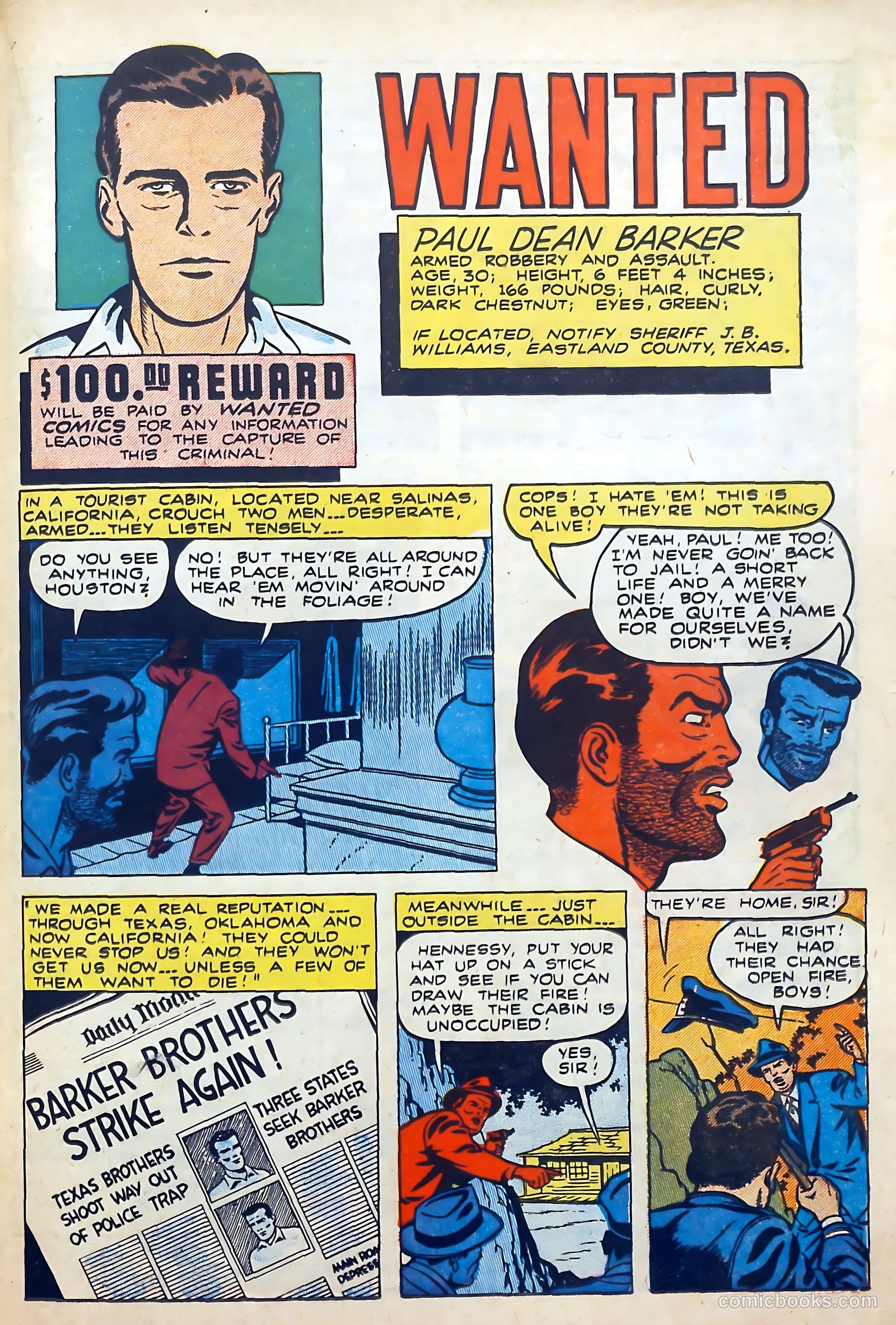 Wanted Comics #24 (1950) — page 37 of 52