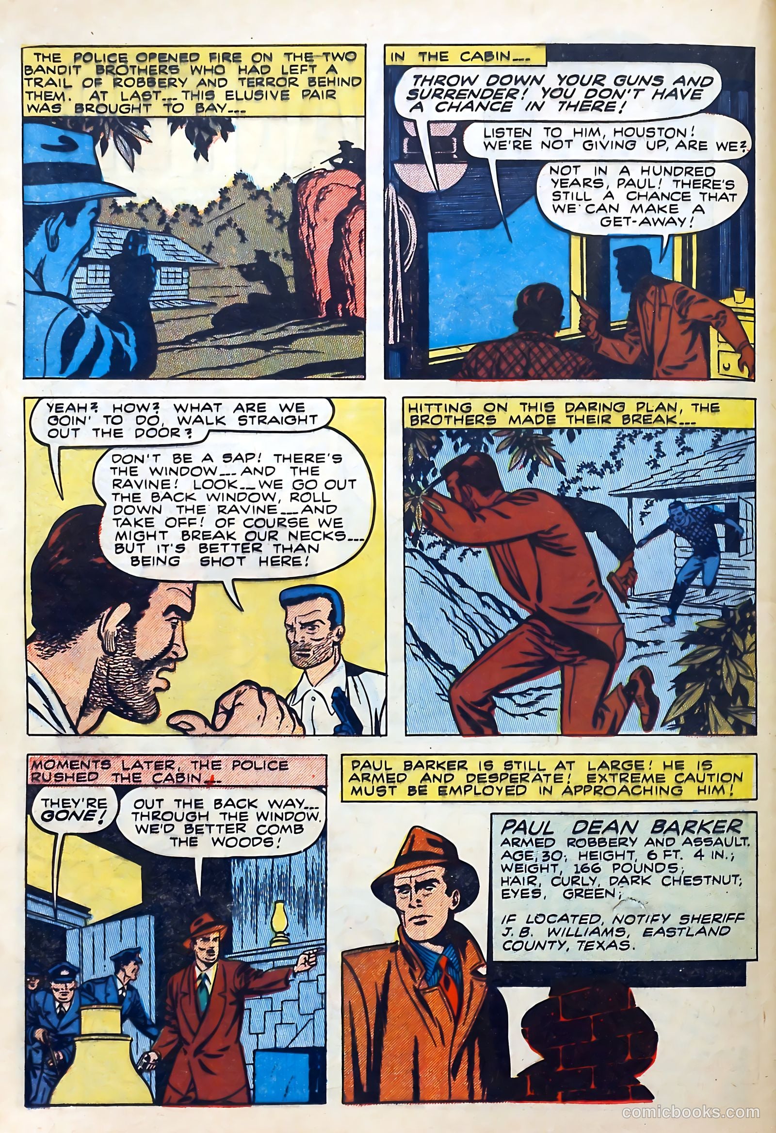 Wanted Comics #24 (1950) — page 38 of 52