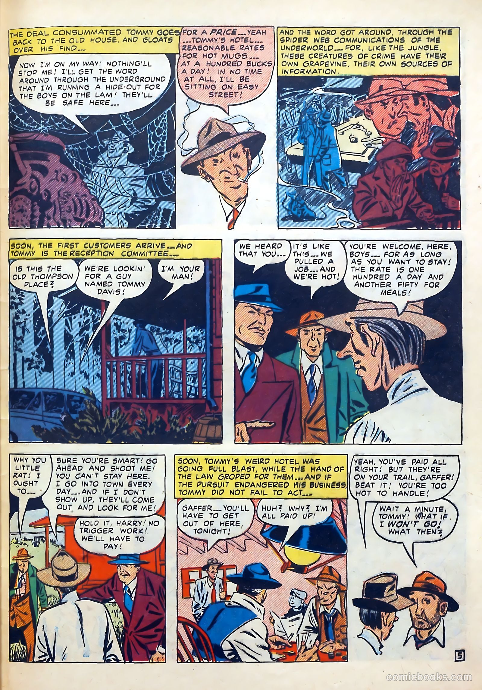 Wanted Comics #24 (1950) — page 45 of 52
