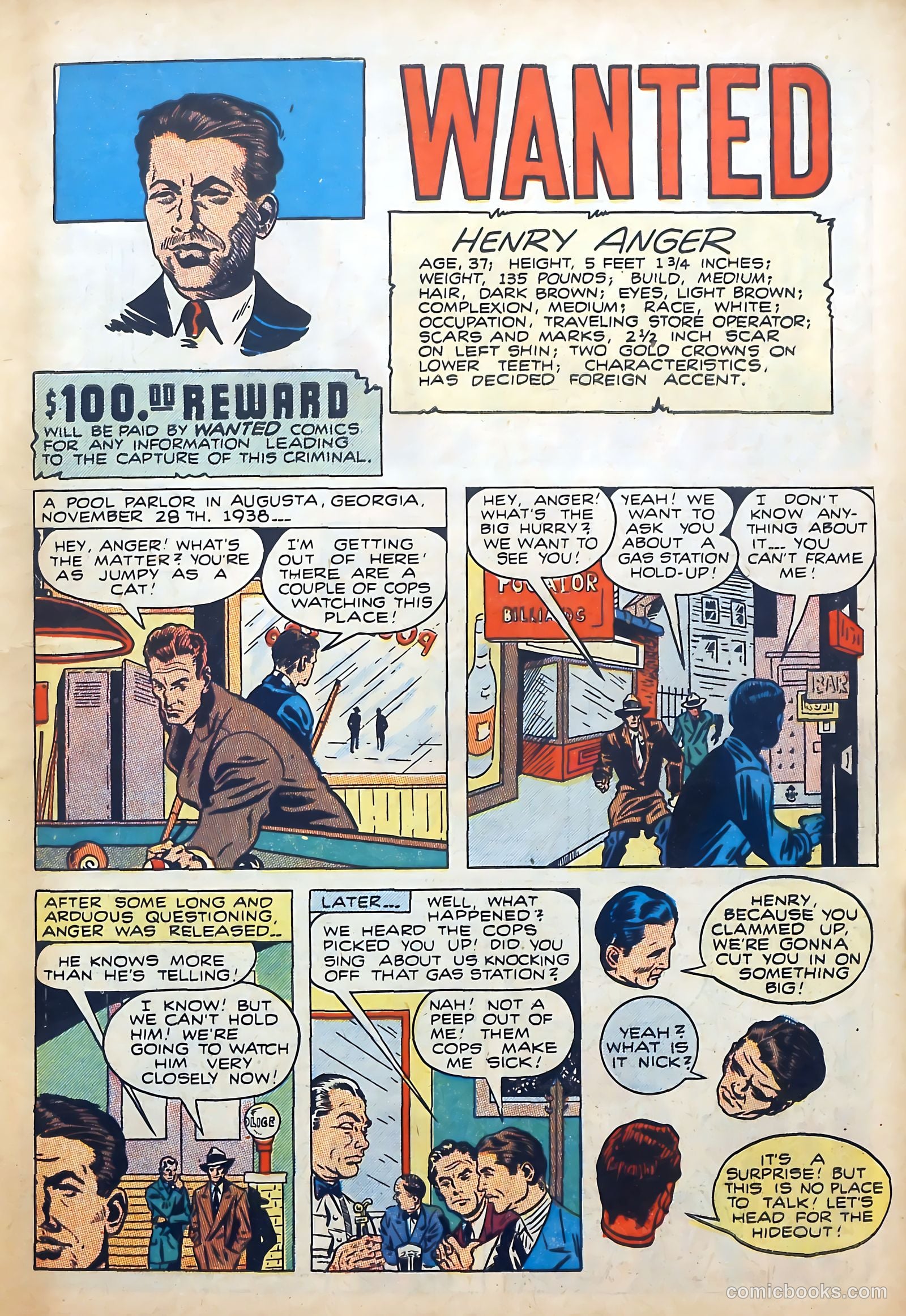 Wanted Comics #25 (1950) — page 13 of 52