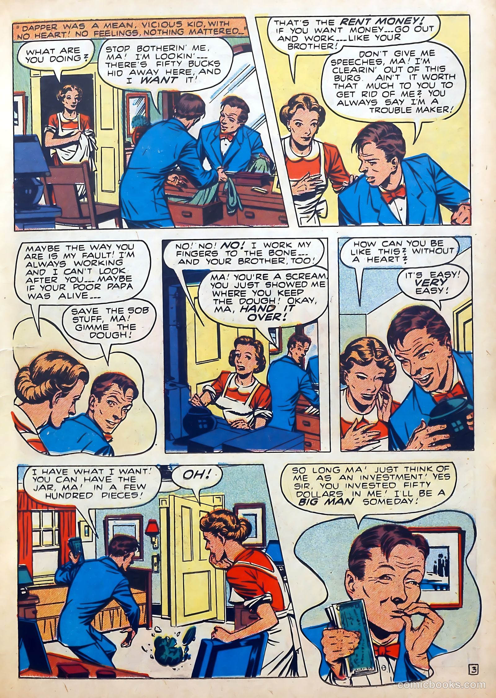 Wanted Comics #25 (1950) — page 19 of 52