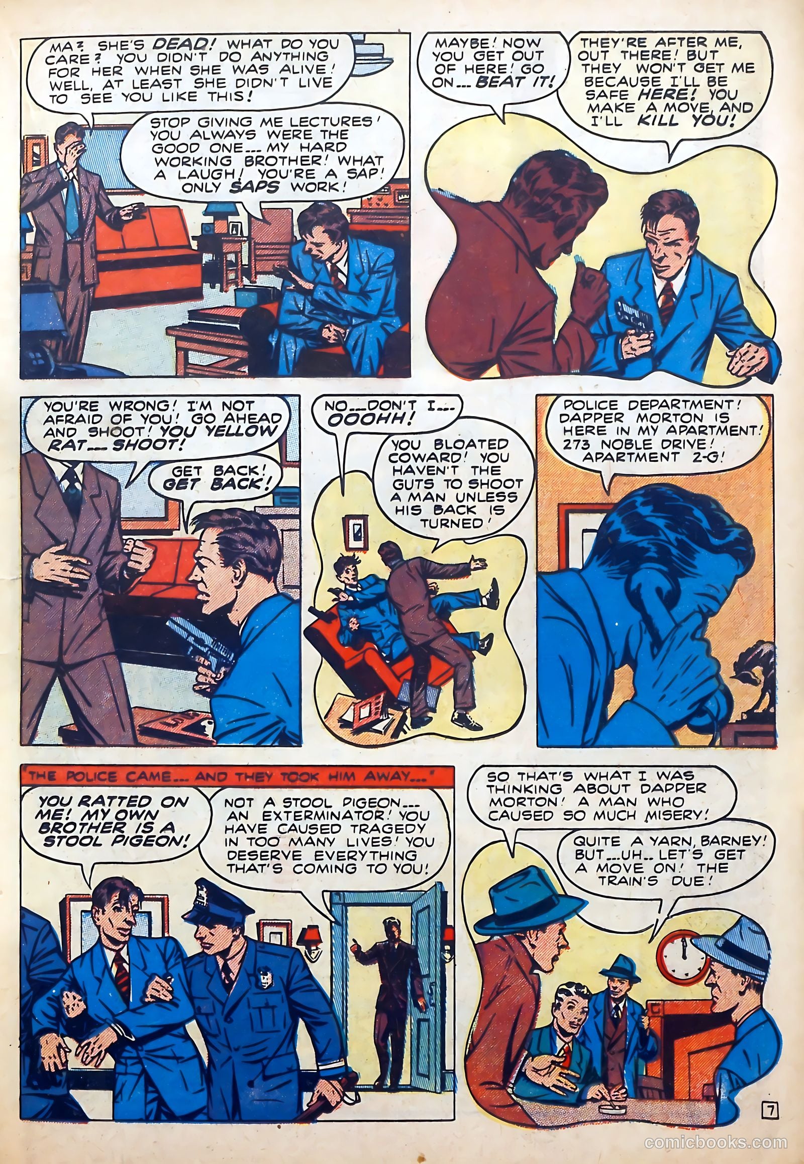 Wanted Comics #25 (1950) — page 23 of 52