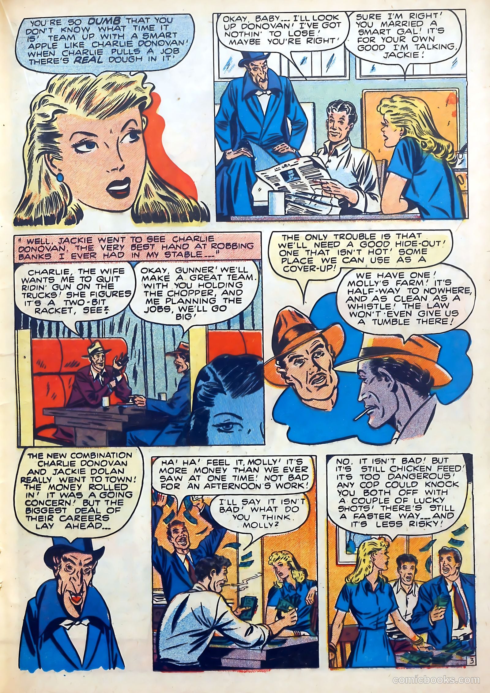 Wanted Comics #25 (1950) — page 27 of 52