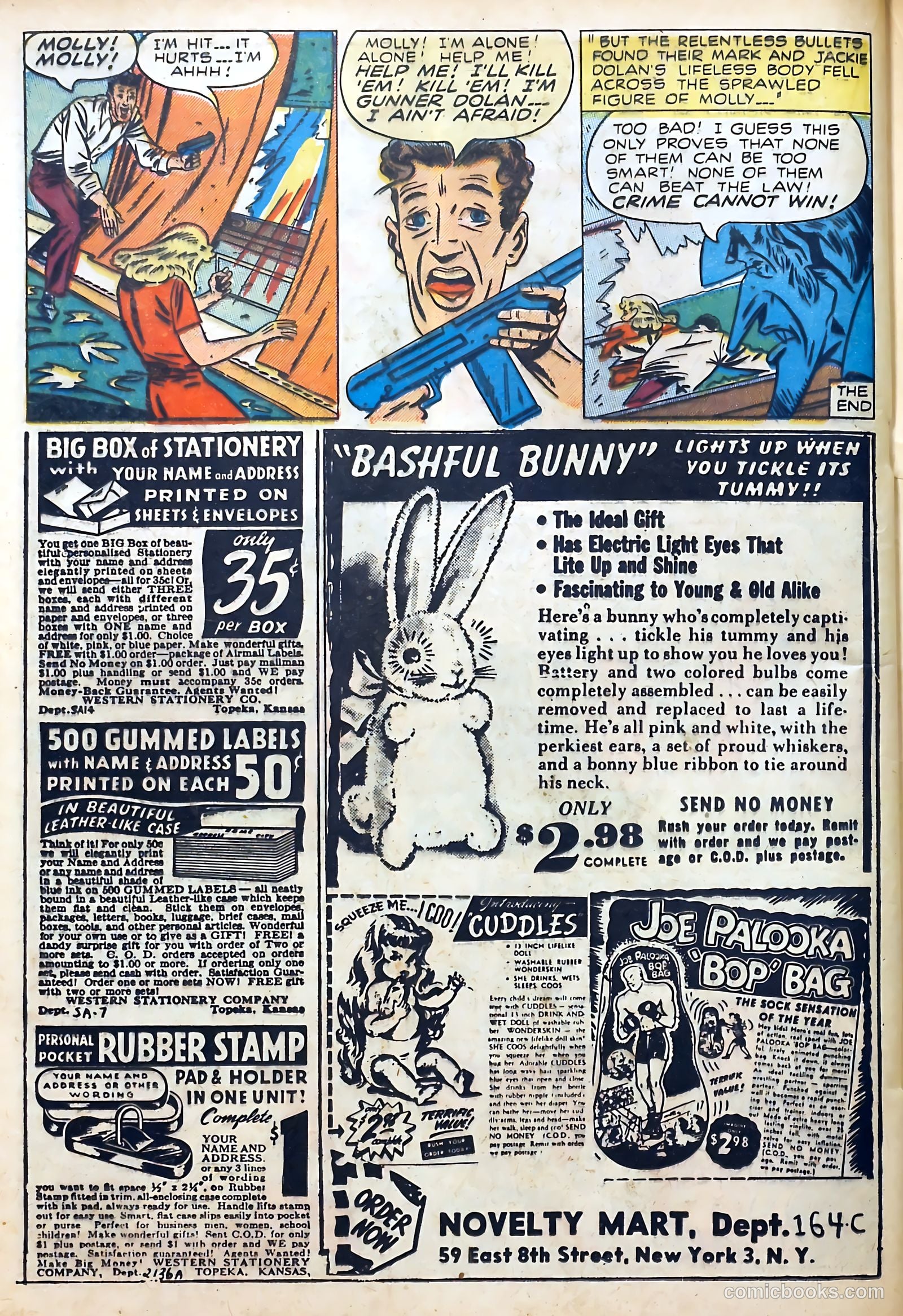 Wanted Comics #25 (1950) — page 32 of 52