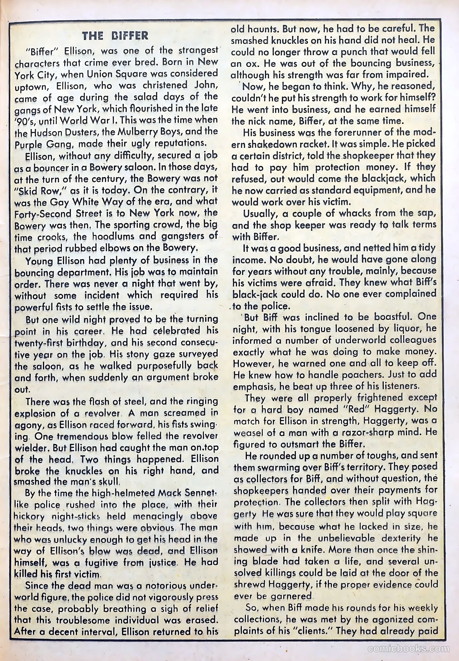 Wanted Comics #25 (1950) — page 33 of 52