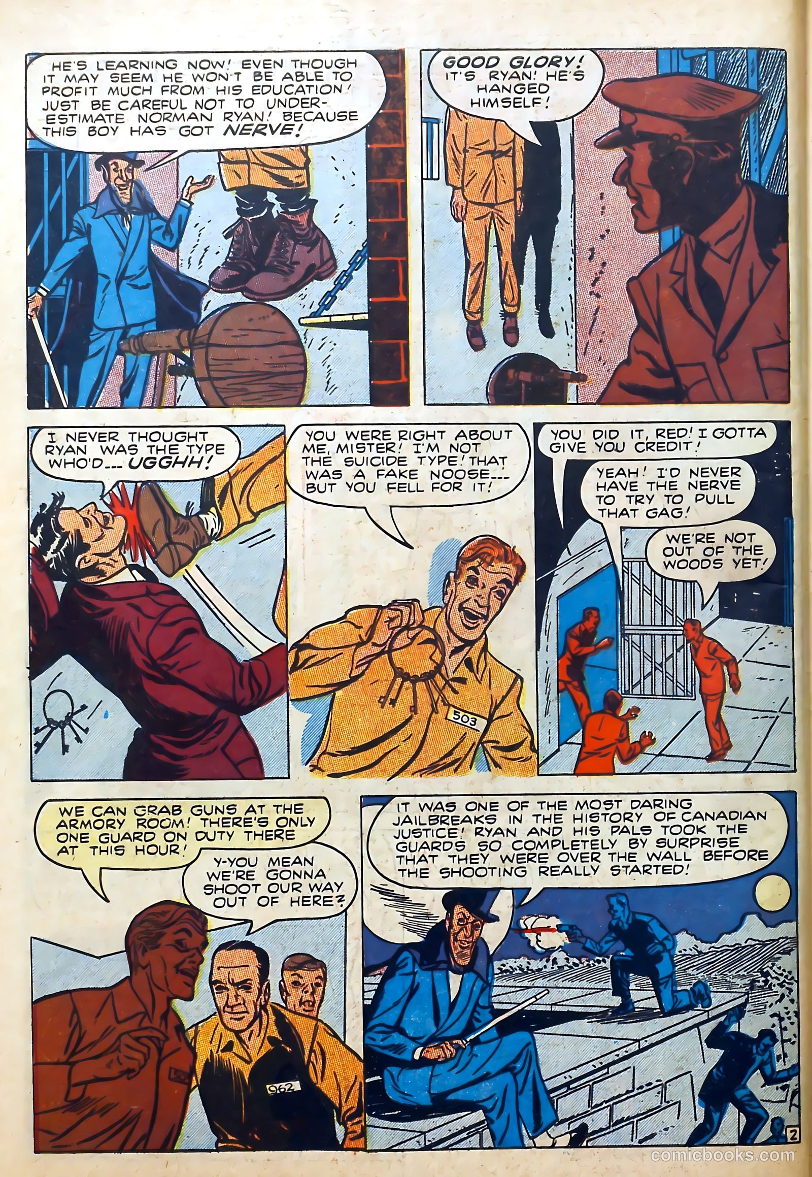 Wanted Comics #25 (1950) — page 40 of 52