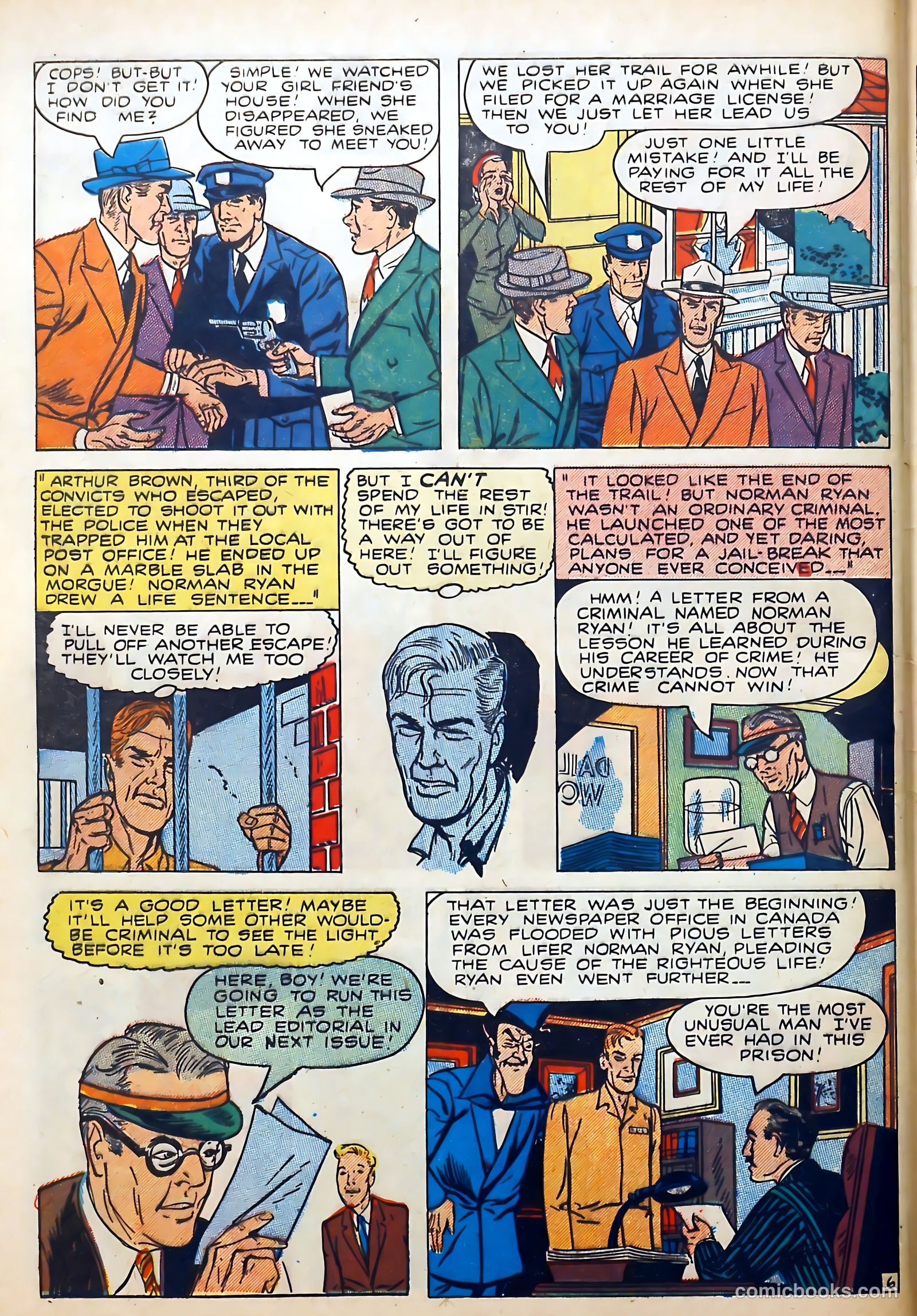 Wanted Comics #25 (1950) — page 44 of 52