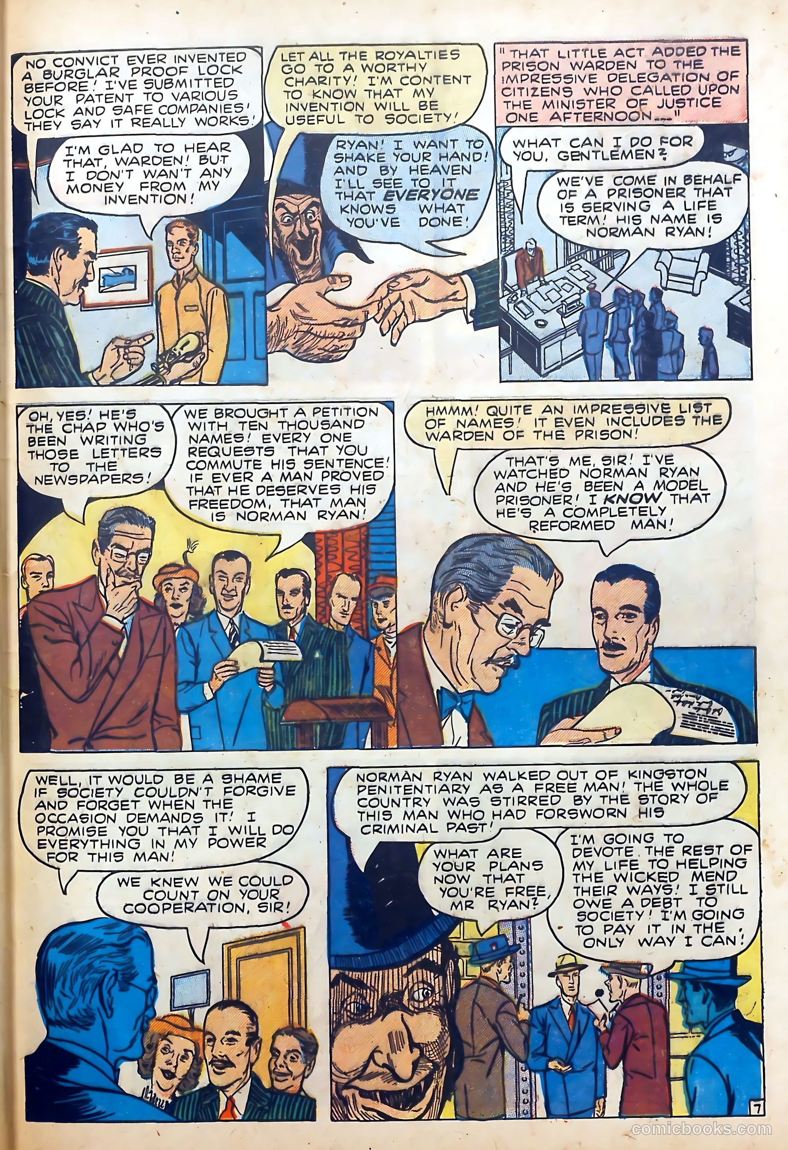 Wanted Comics #25 (1950) — page 45 of 52