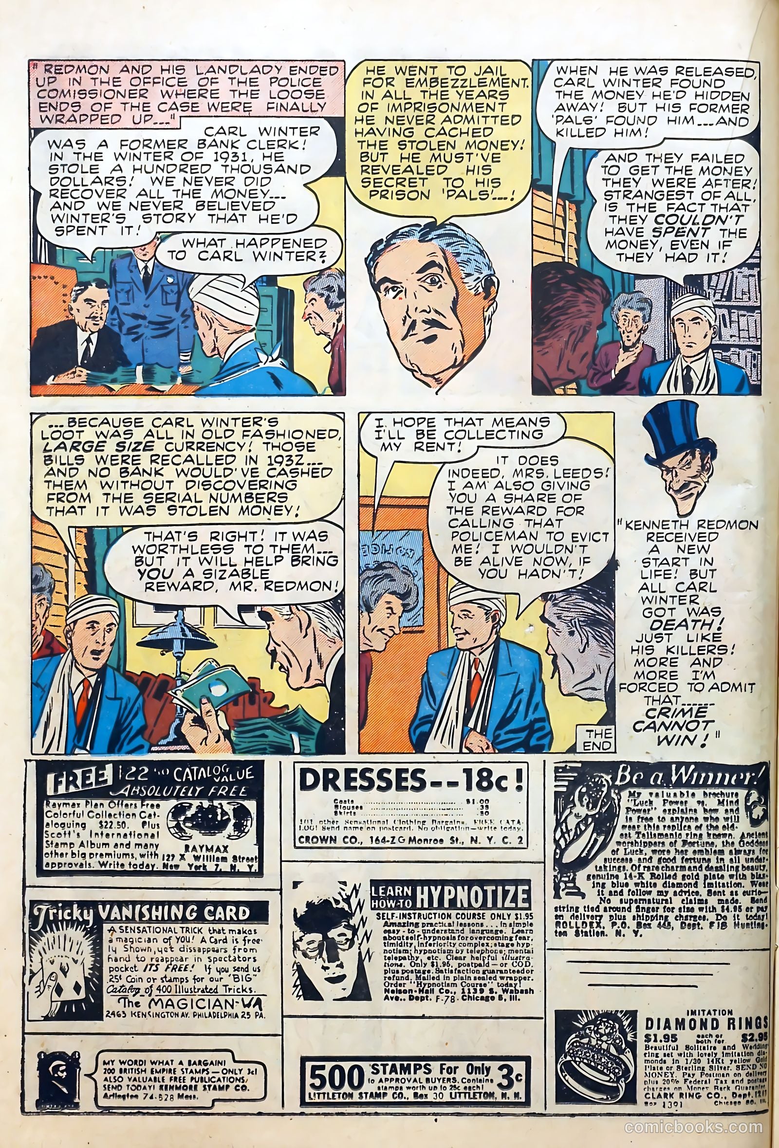 Wanted Comics #26 (1950) — page 22 of 52