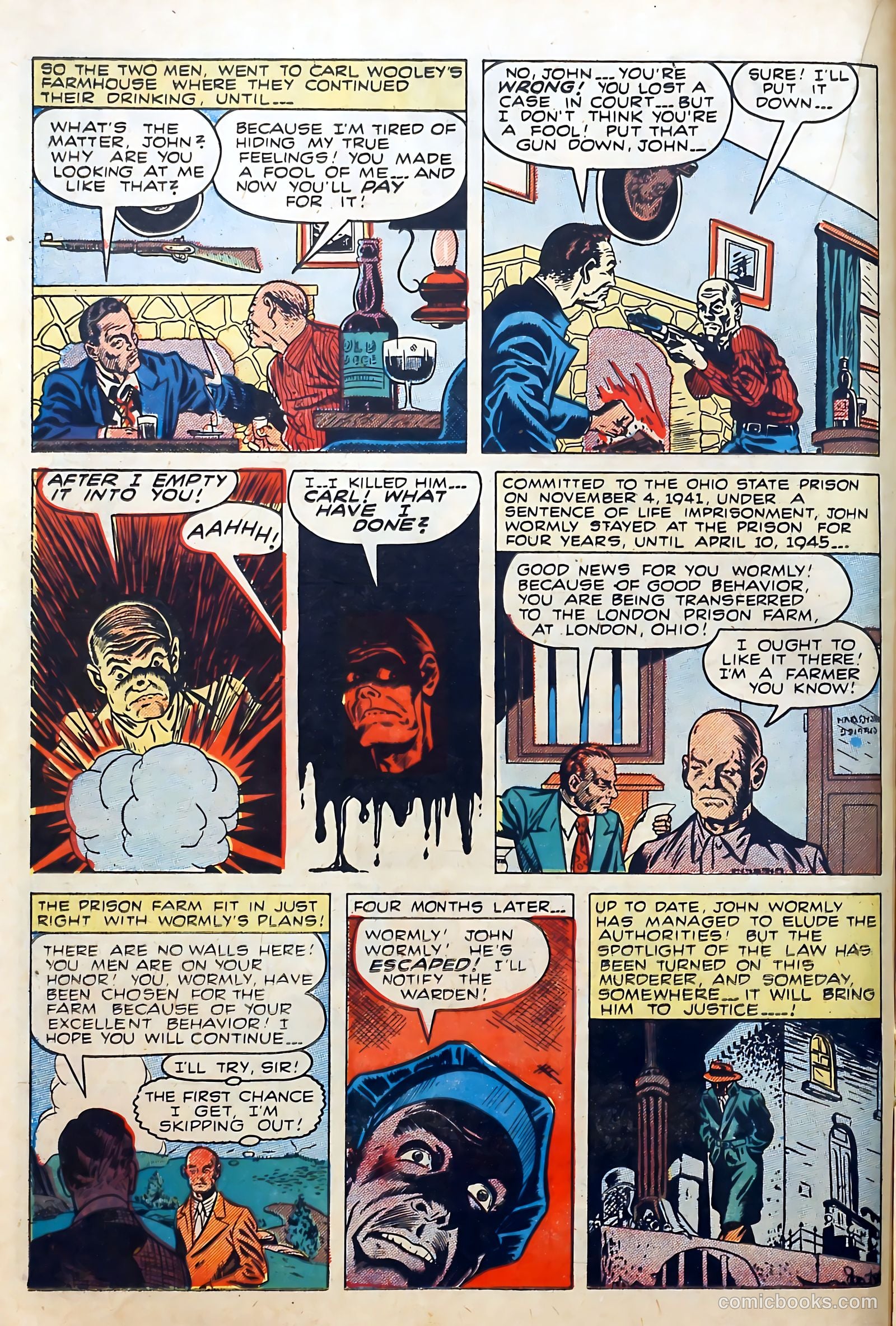 Wanted Comics #26 (1950) — page 24 of 52