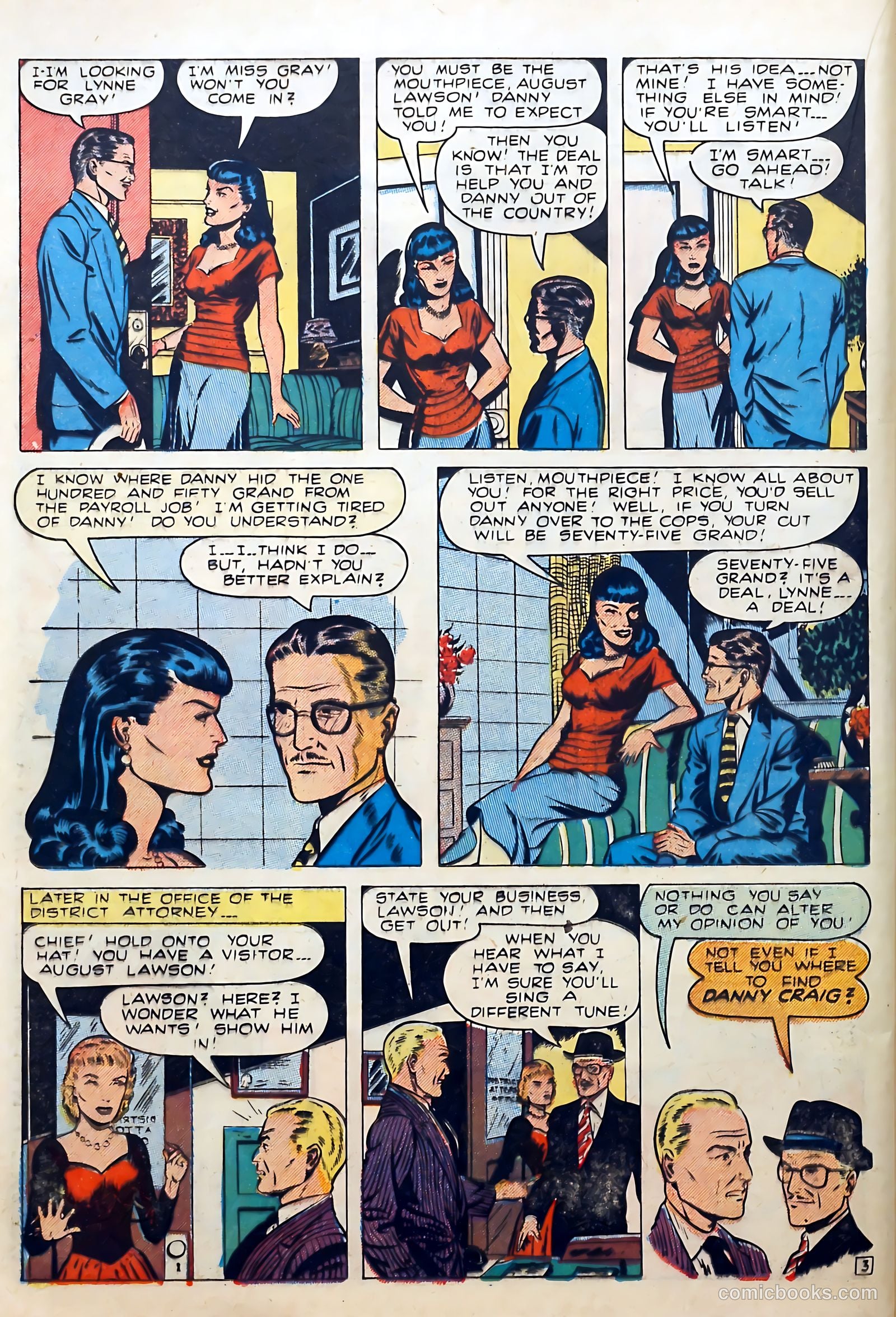 Wanted Comics #26 (1950) — page 36 of 52