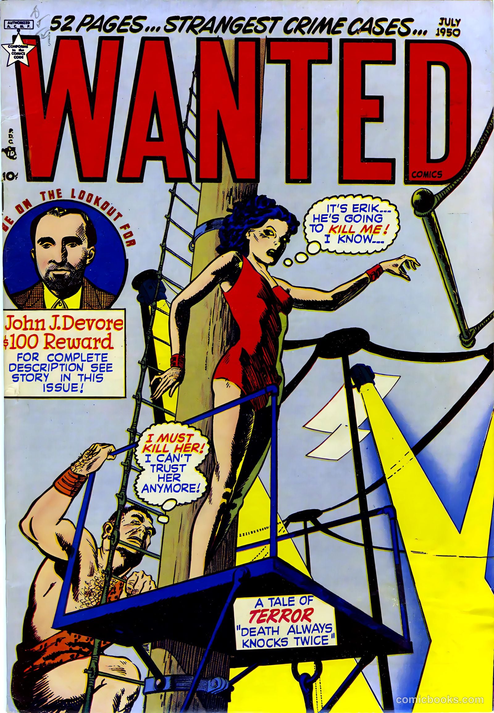Wanted Comics #27 (1950) — page 2 of 54