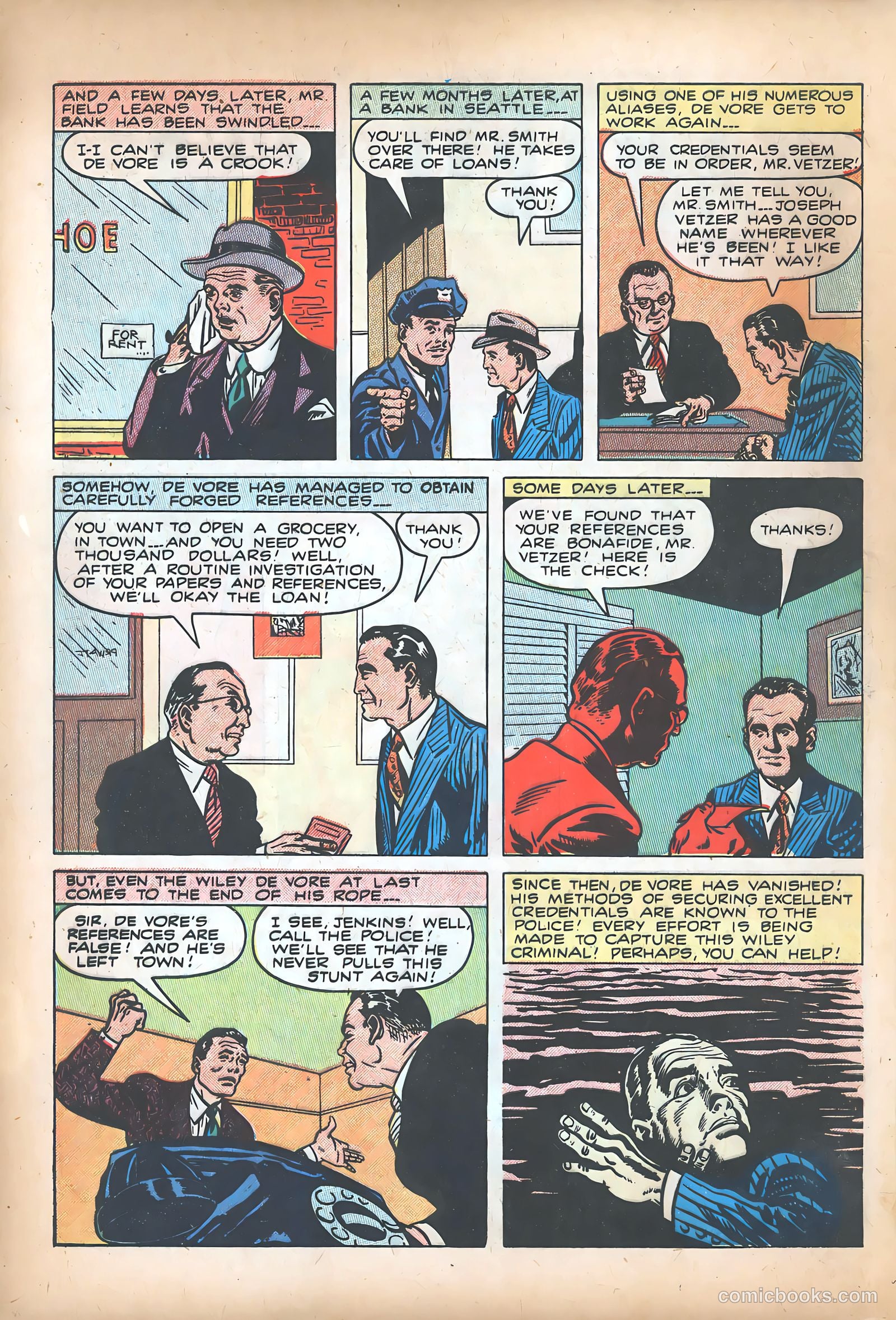 Wanted Comics #27 (1950) — page 41 of 54