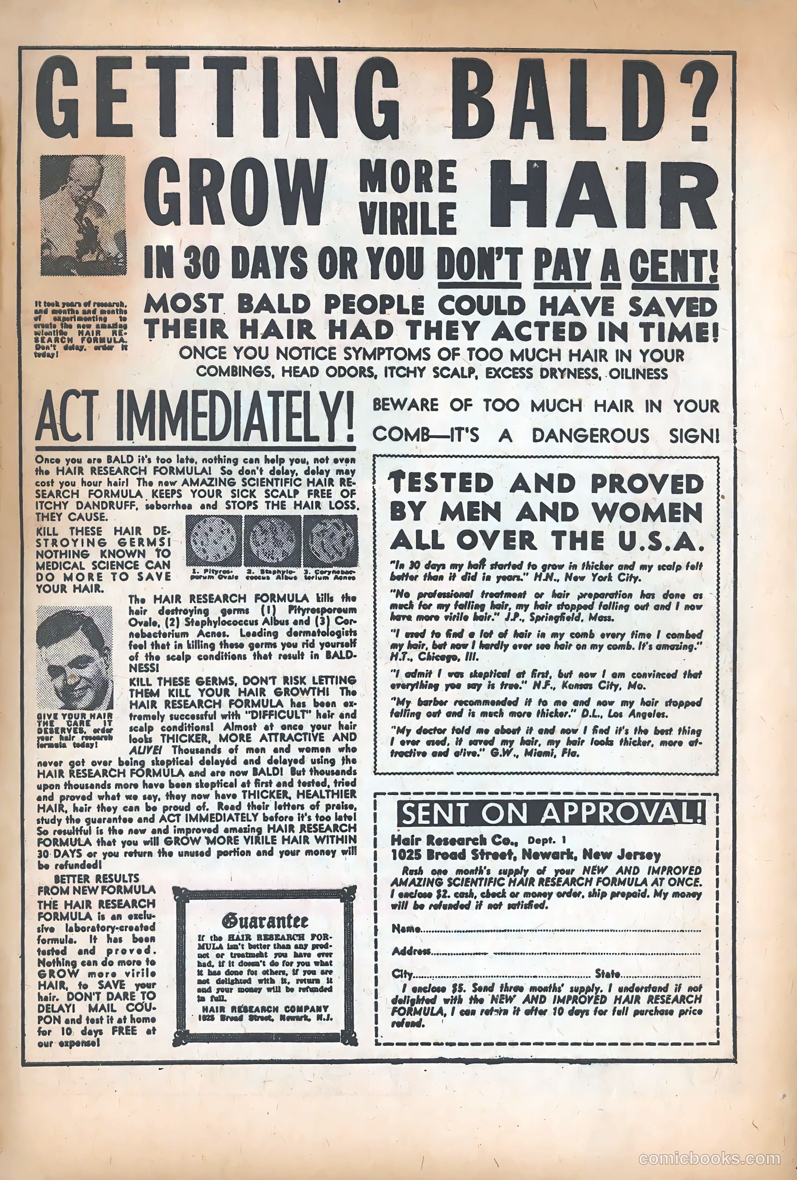 Wanted Comics #27 (1950) — page 50 of 54